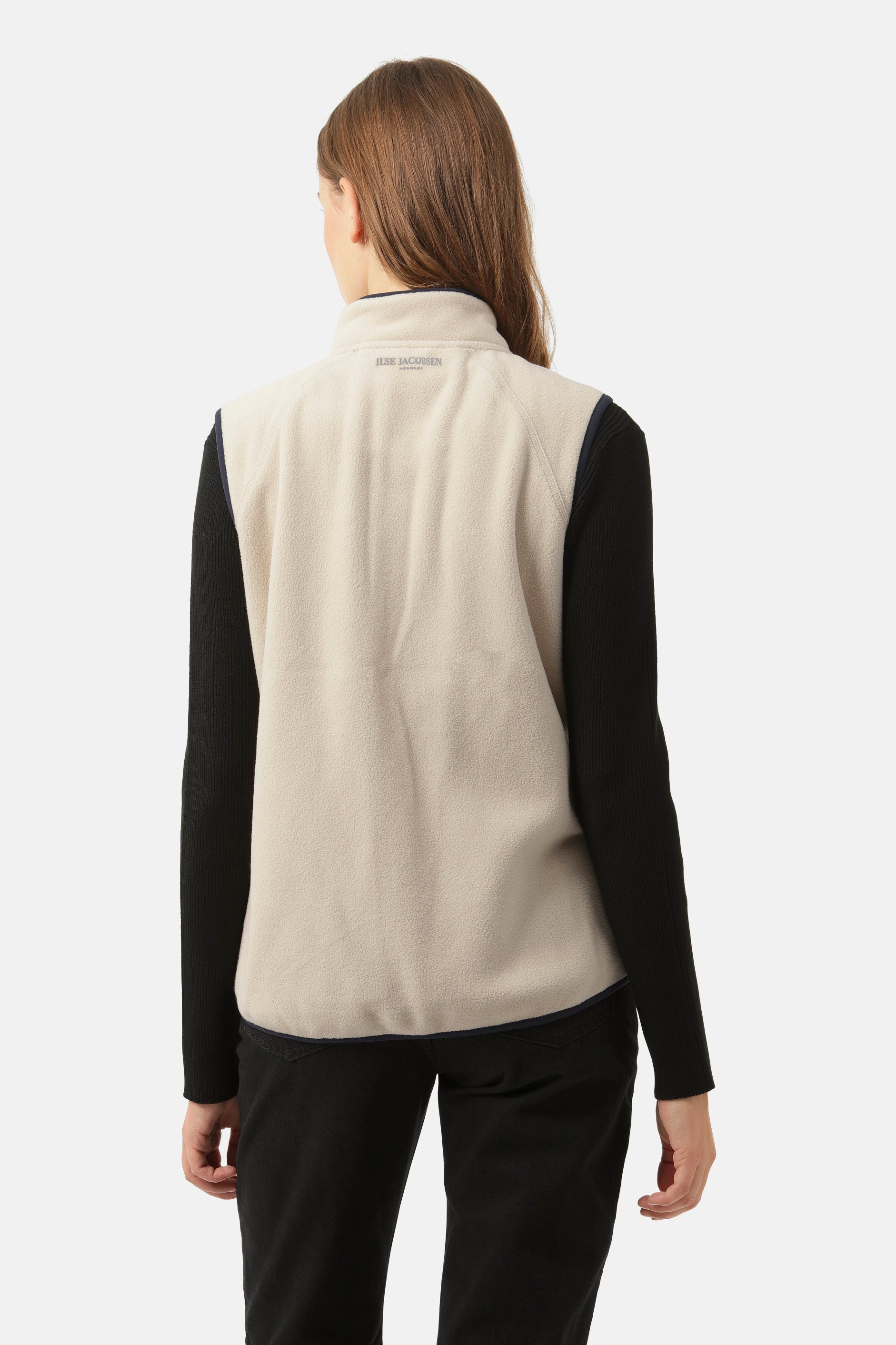 Ilse Jacobsen Hornbæk Outerwear Fleece Vest Vest 112 Light Sand
