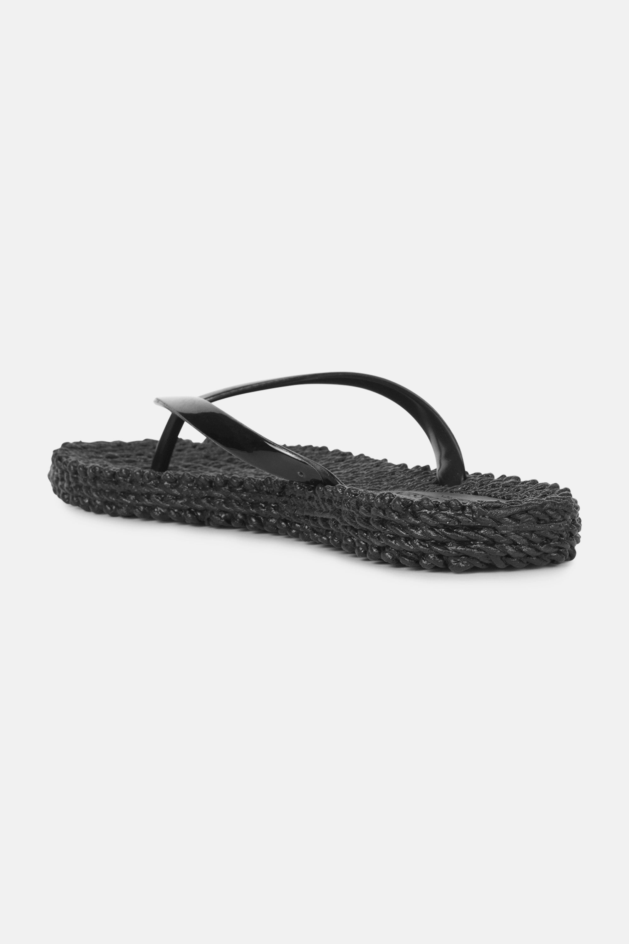 Ilse Jacobsen Hornbæk Footwear Metallic Flip Flop Flip-flops 001 Black