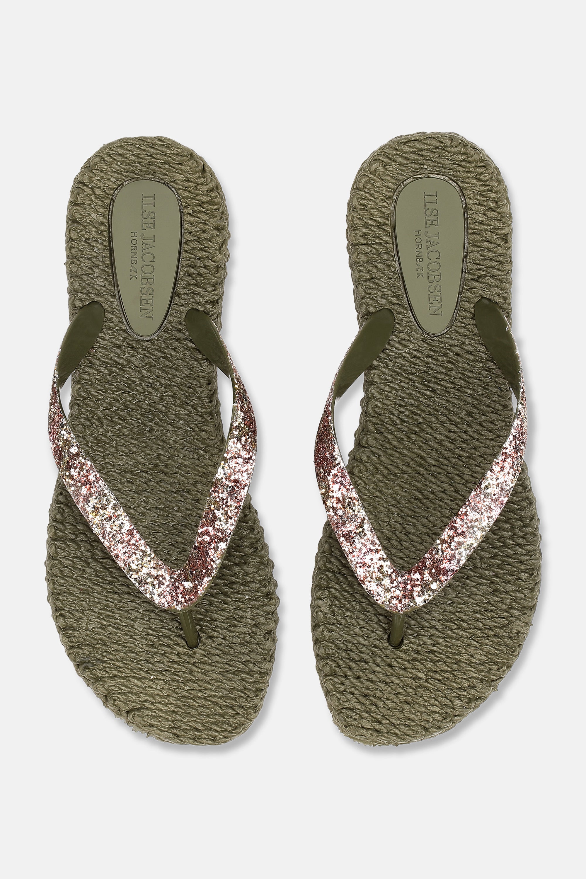 Ilse Jacobsen Hornbæk Footwear Flip Flops Shoes 410 Army