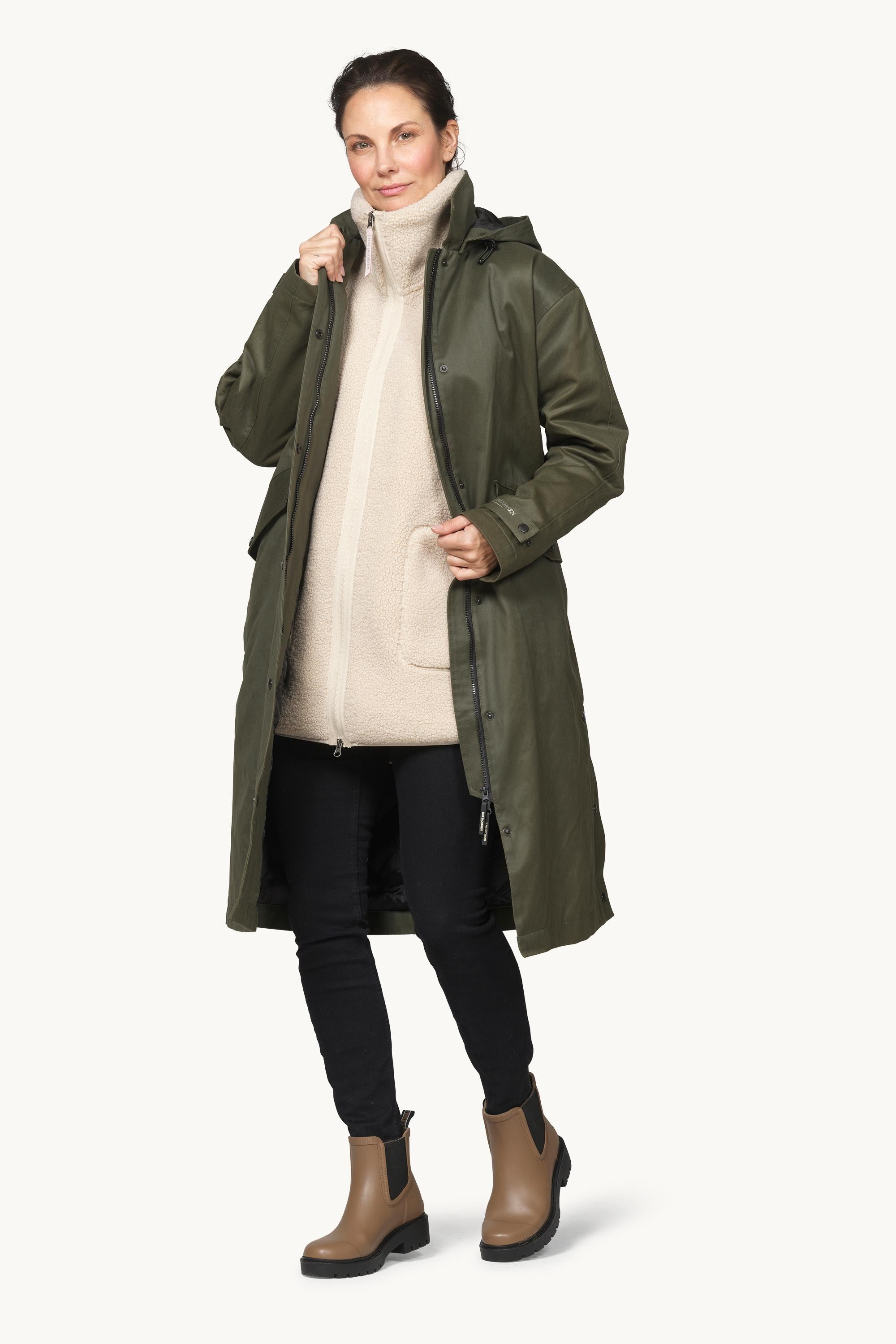 Padded Coat - Army