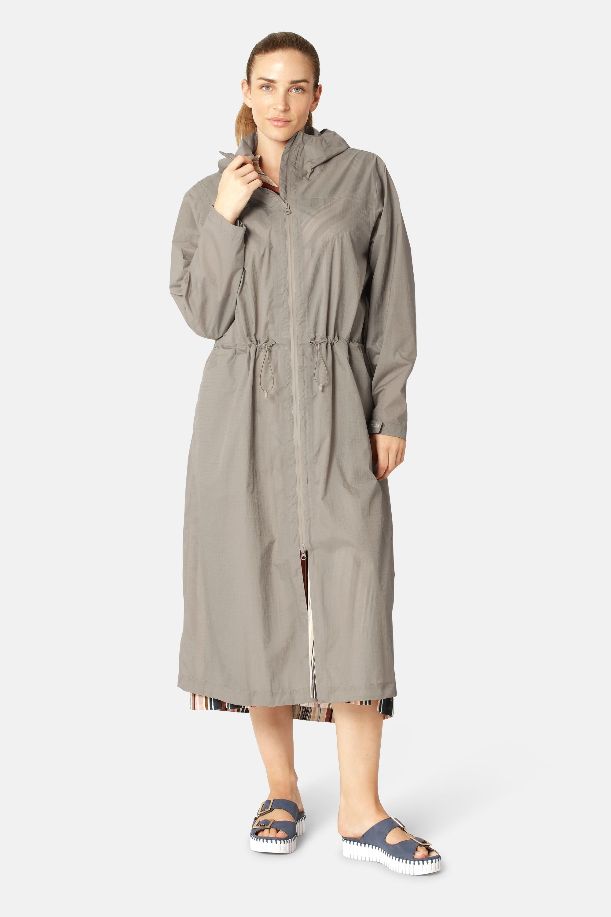 Windbreaker Regnfrakke - Greige