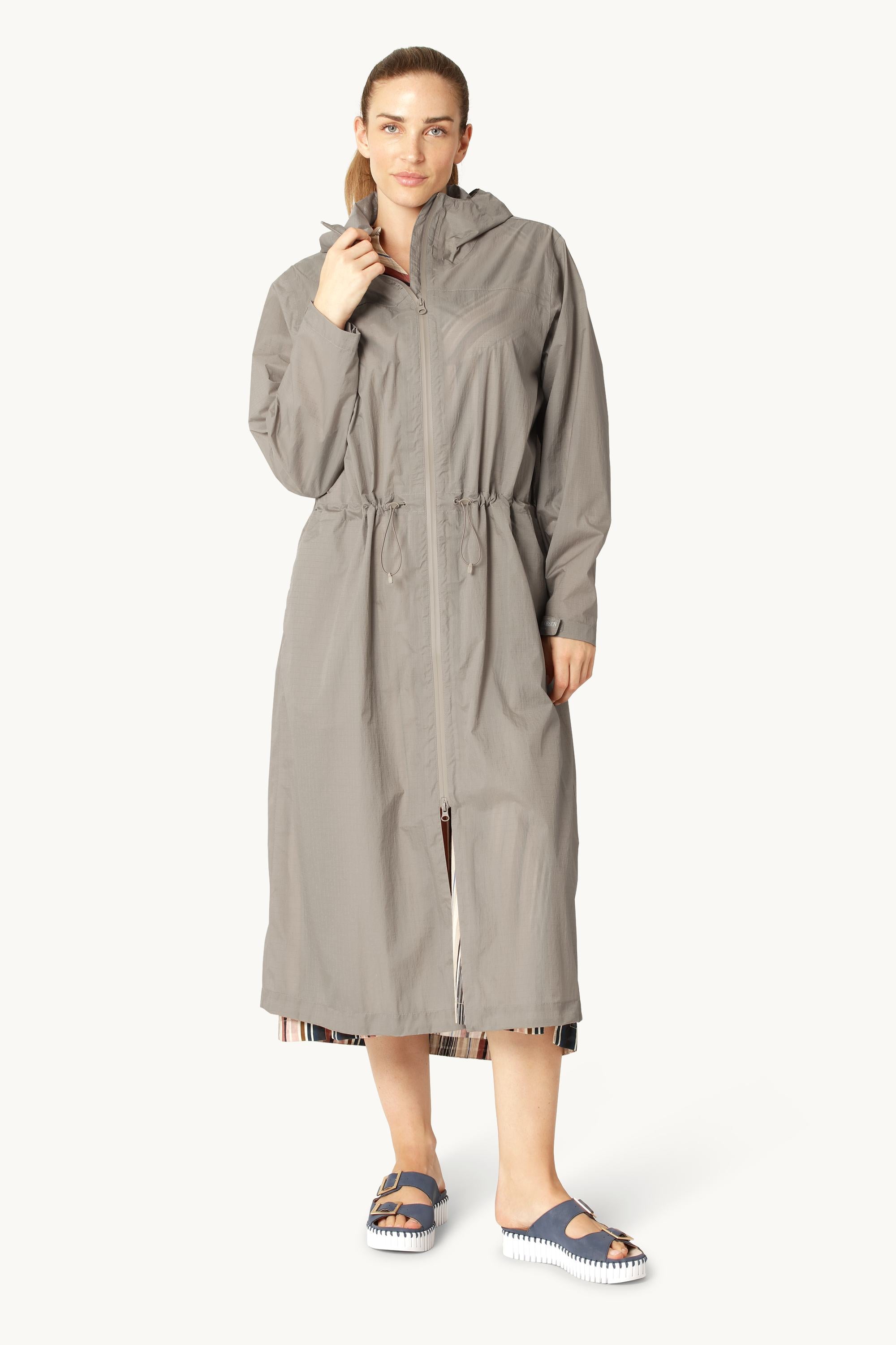 Windbreaker Regnfrakke - Greige