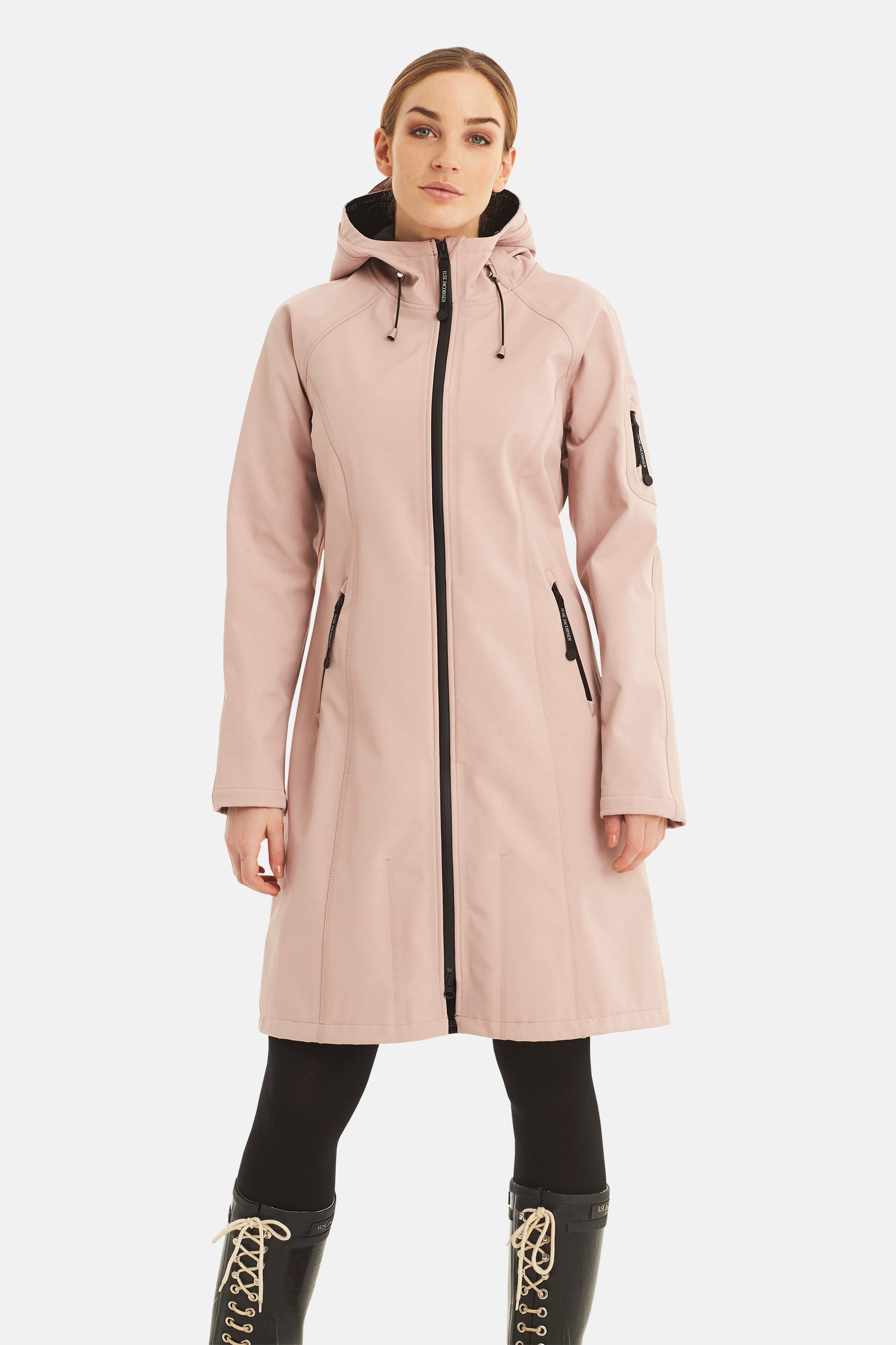 Ilse Jacobsen Hornbæk Rain Raincoat Raincoat 378 Adobe Rose