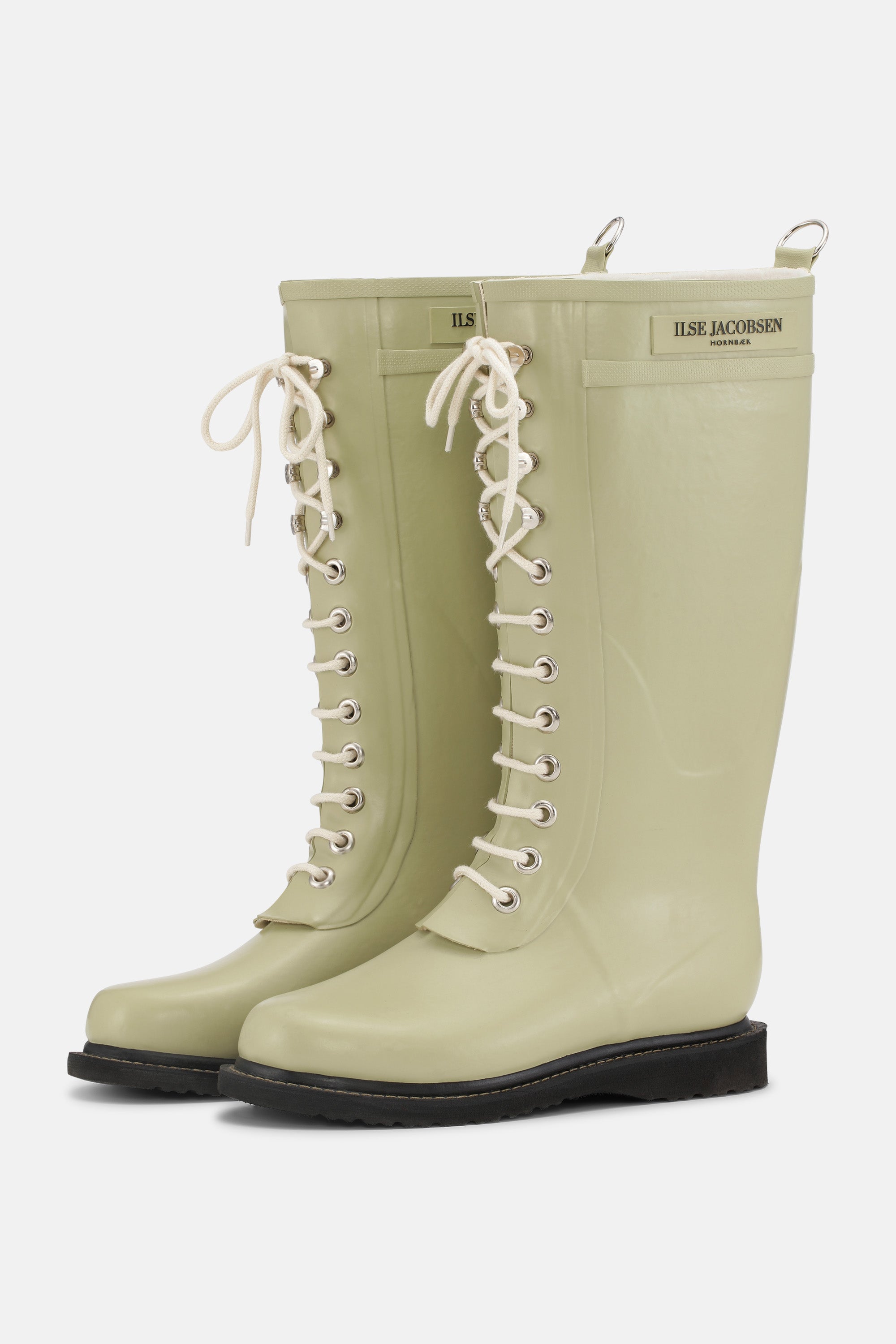 Ilse Jacobsen Hornbæk Footwear Long Rubber Boots Rain boots 459 Olive Grass