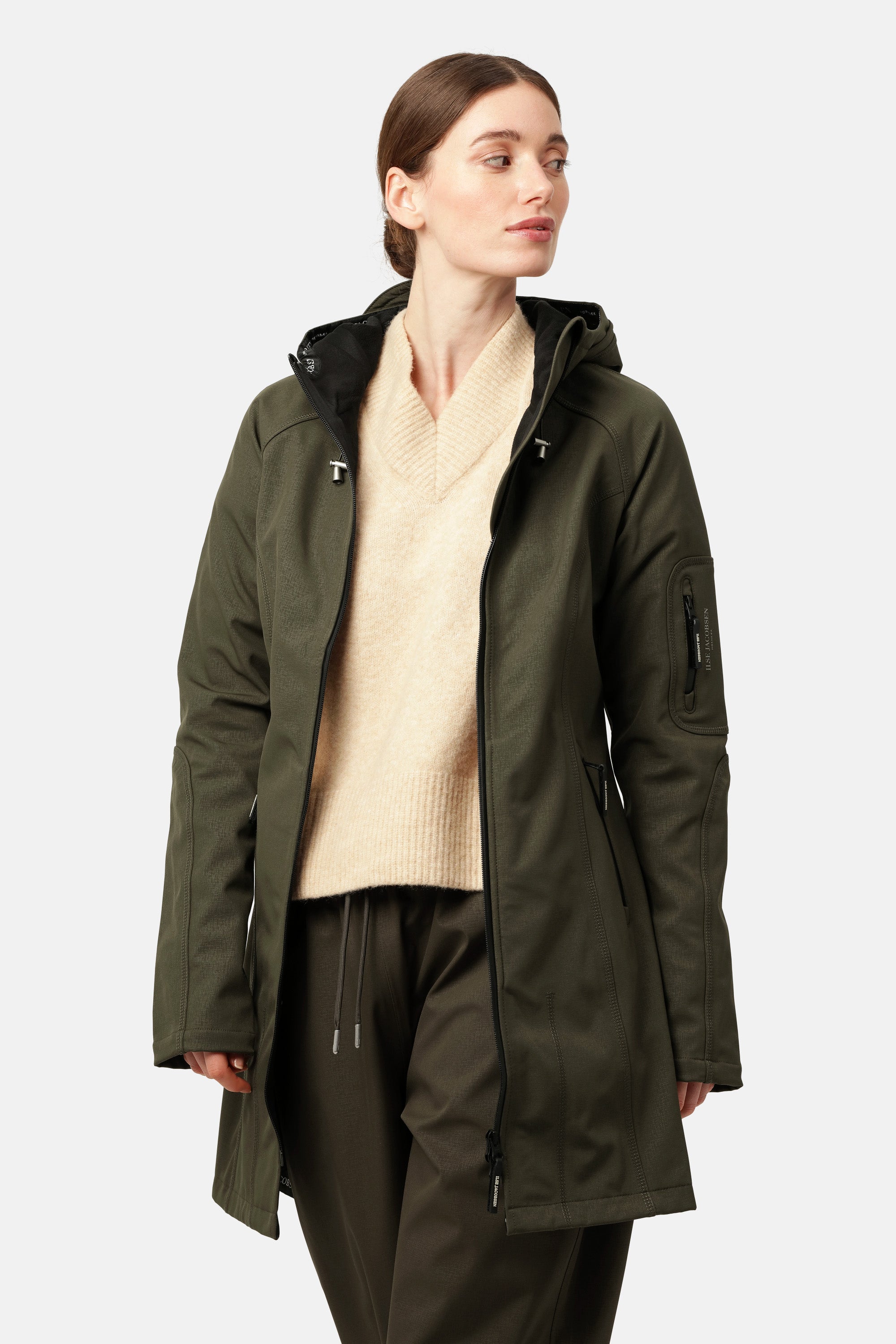 Ilse Jacobsen Hornbæk Rain Raincoat Raincoat 410 Army