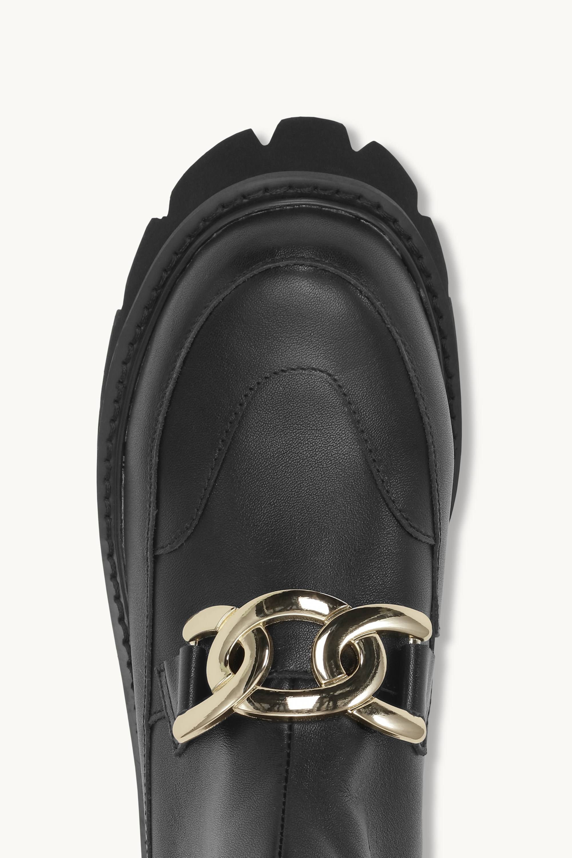 Miley Leather - Black