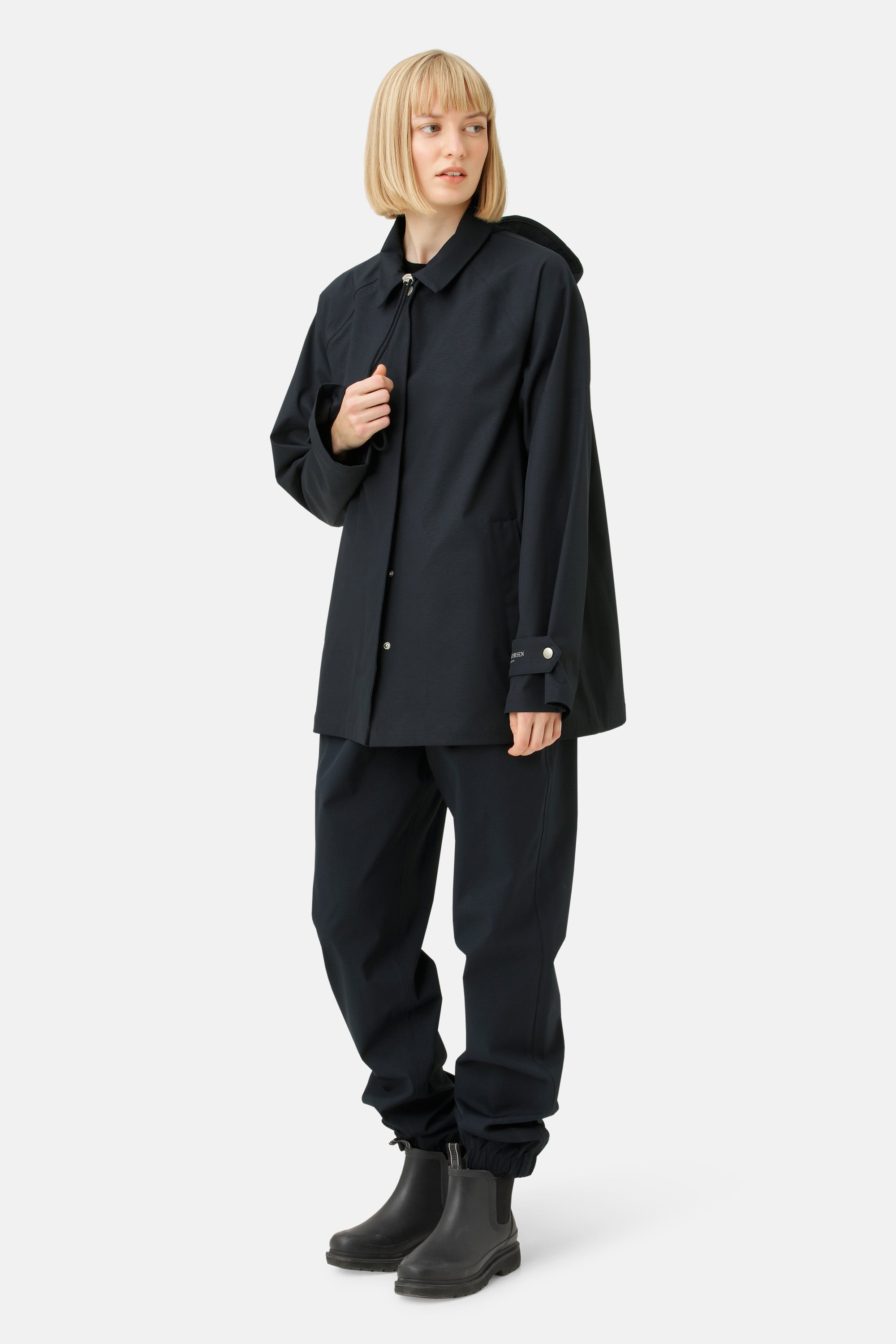 Ilse Jacobsen Hornbæk Rain Rain jacket Rain jacket 660 Dark Indigo