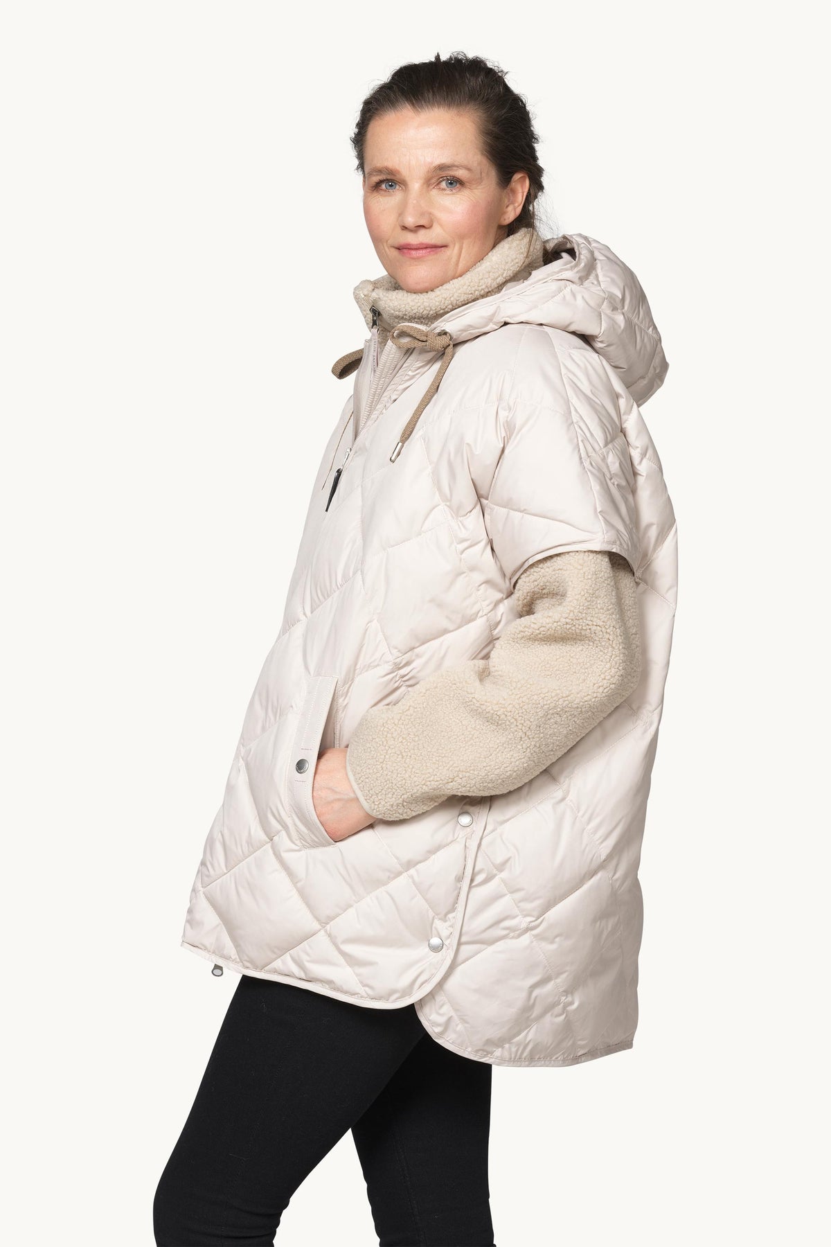 Vatteret Vest - Silver Grey