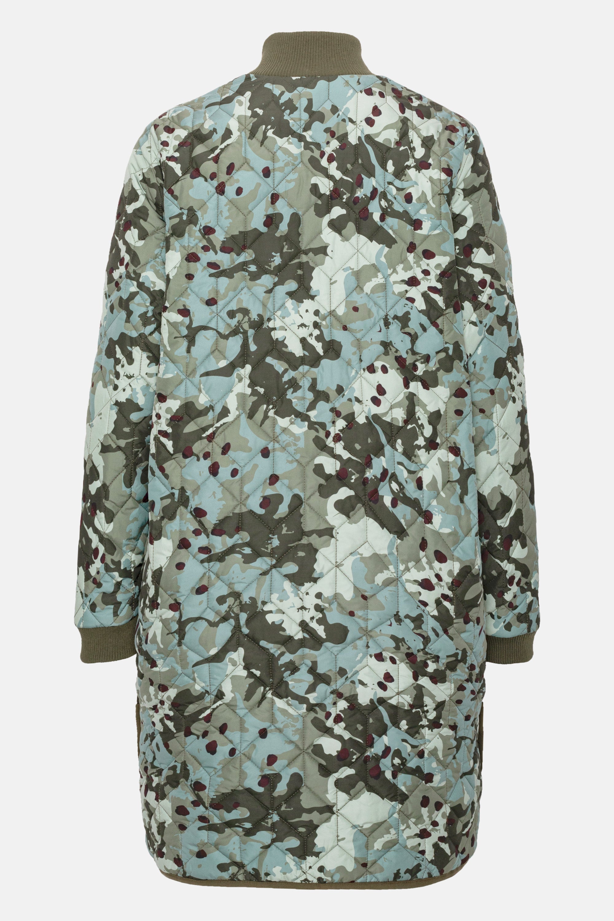 Ilse Jacobsen Hornbæk Outerwear Quilt Coat Coat 497 Green Camo