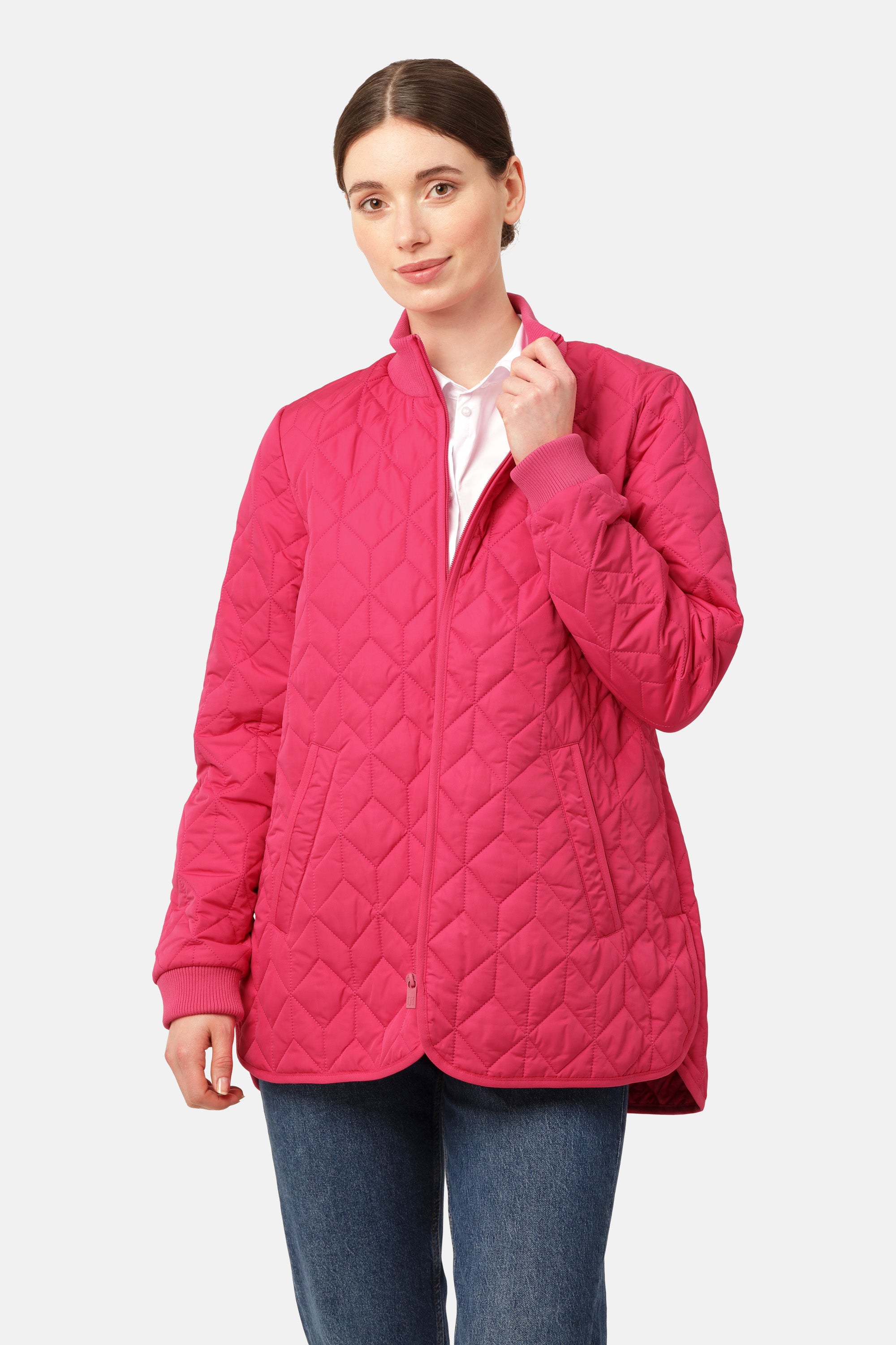 Ilse Jacobsen Hornbæk Outerwear Quilt Jacket Jacket 917 Magenta
