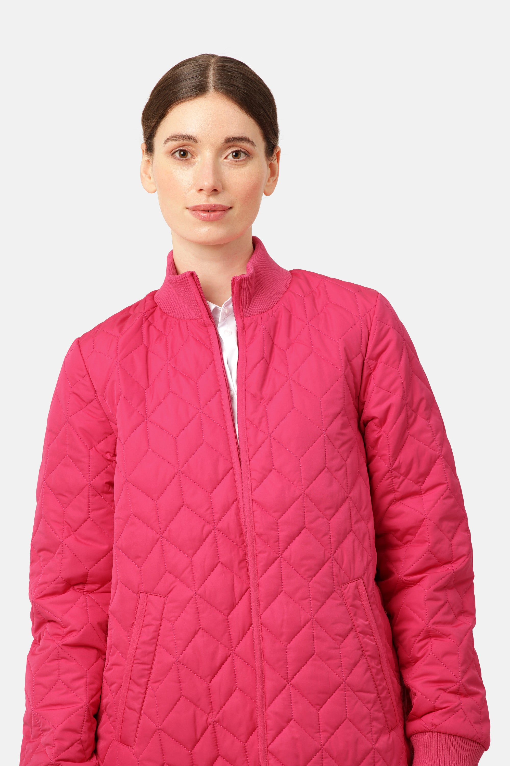 Ilse Jacobsen Hornbæk Outerwear Quilt Jacket Jacket 917 Magenta