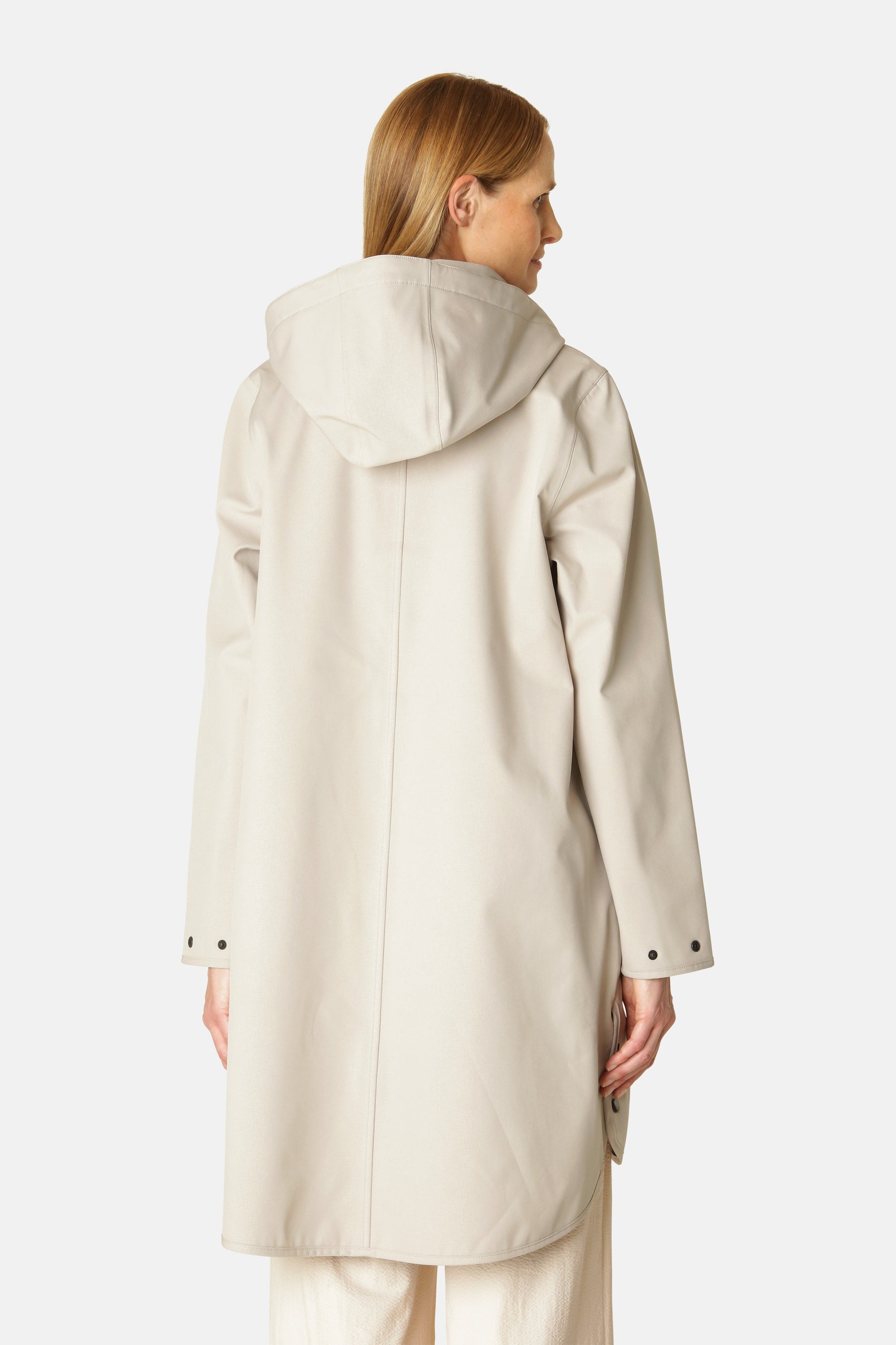 Softshell Regnjakke A-form - Chateau Gray