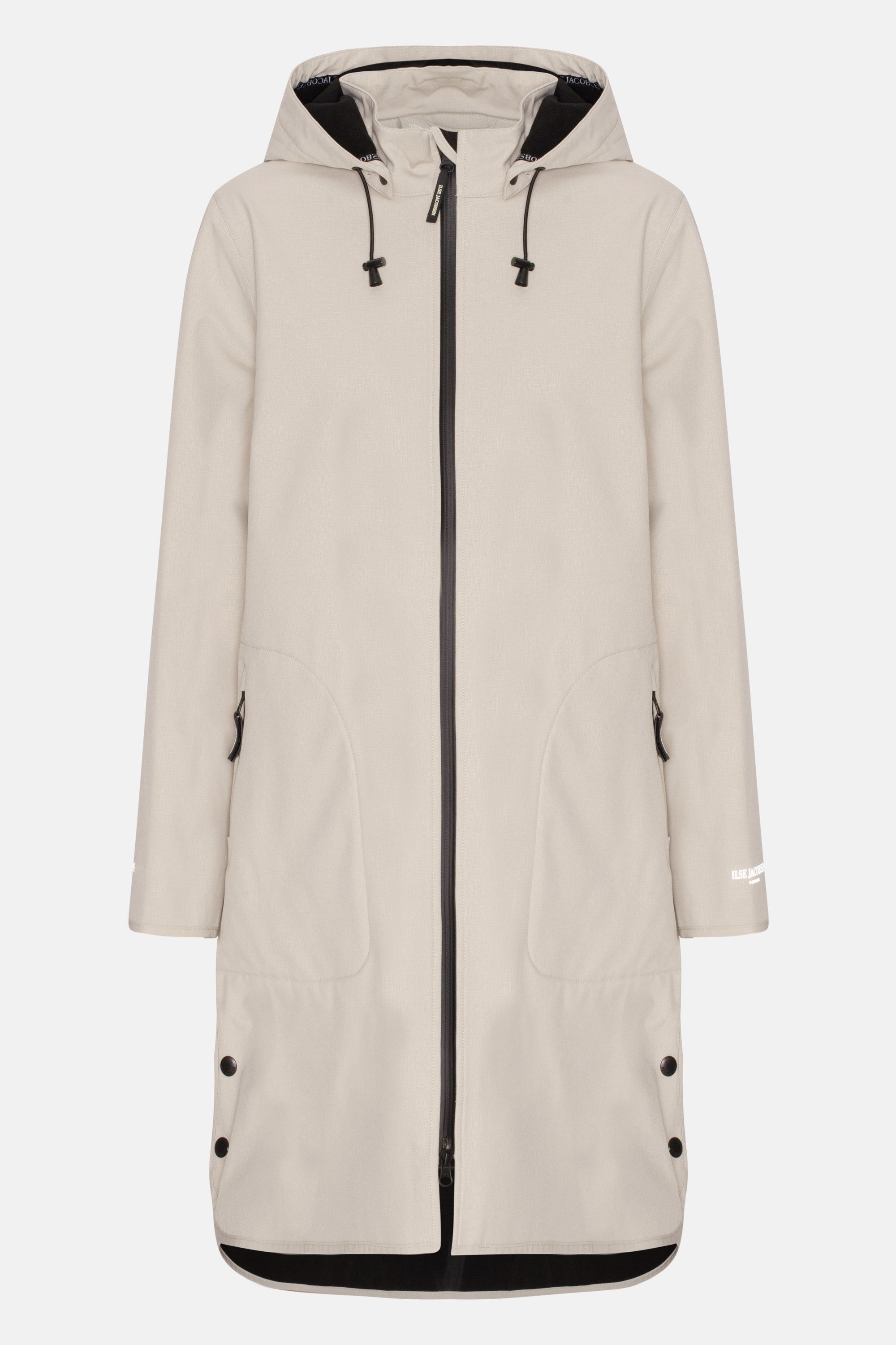 Softshell Regnjakke A-form - Chateau Gray