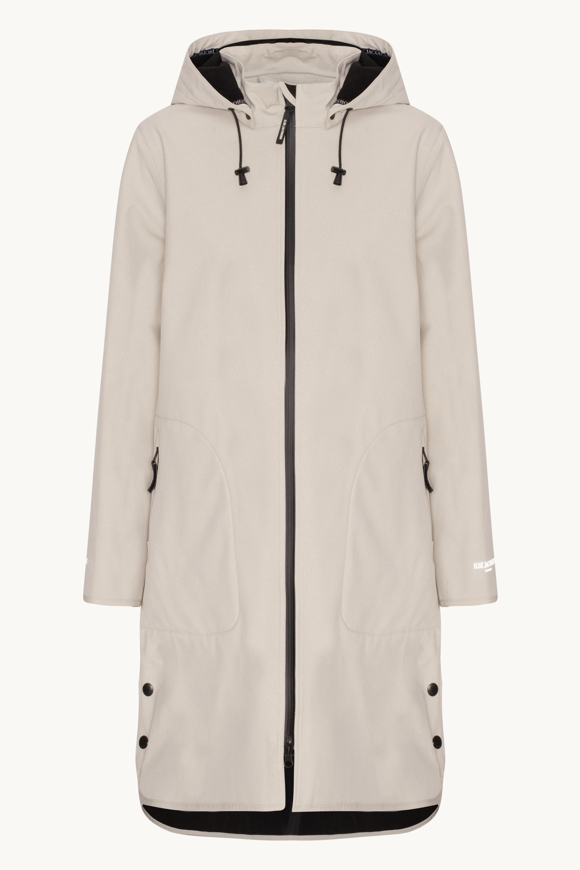 Softshell Regnjakke A-form - Chateau Gray