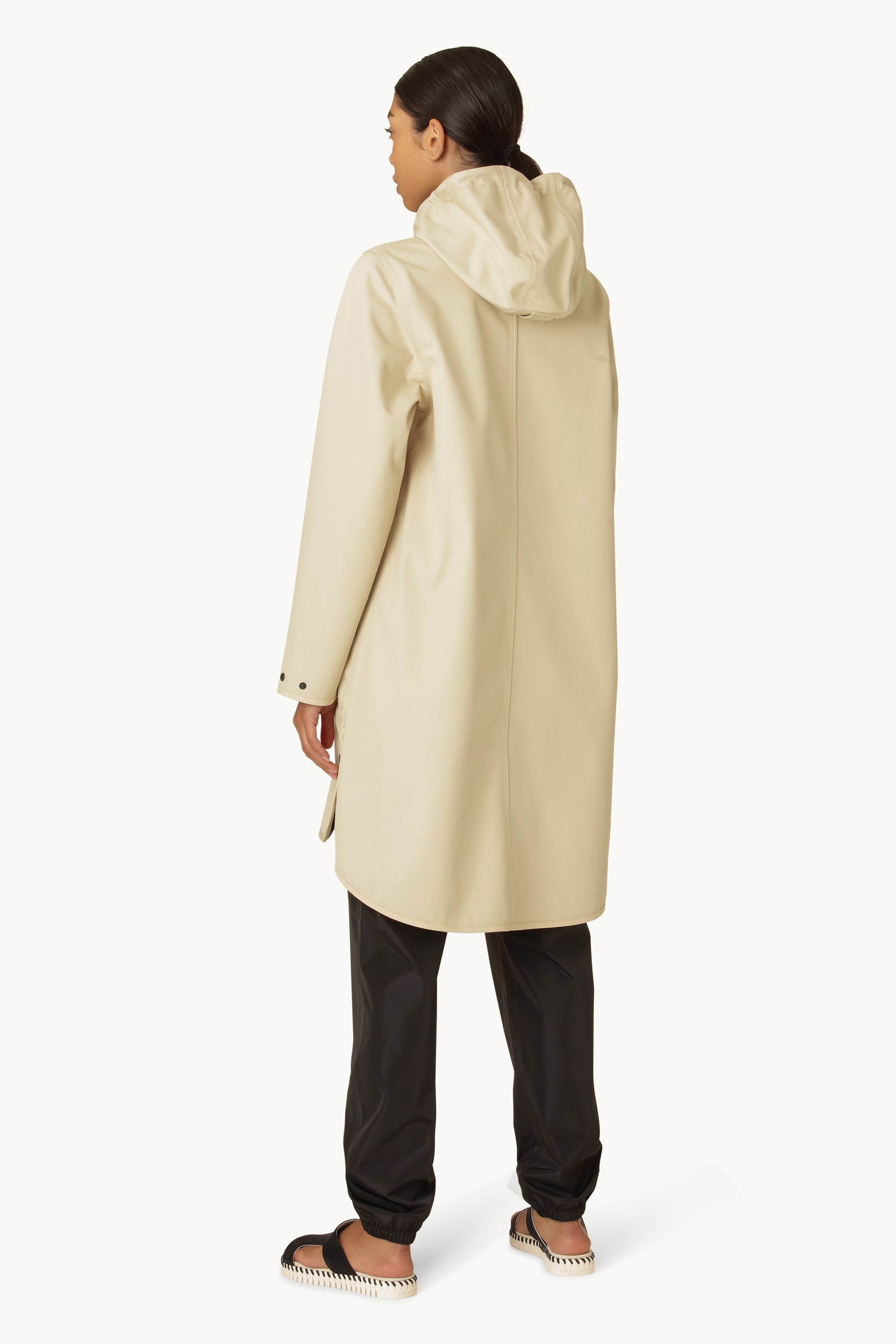 Softshell Regnjakke A-form - Beige