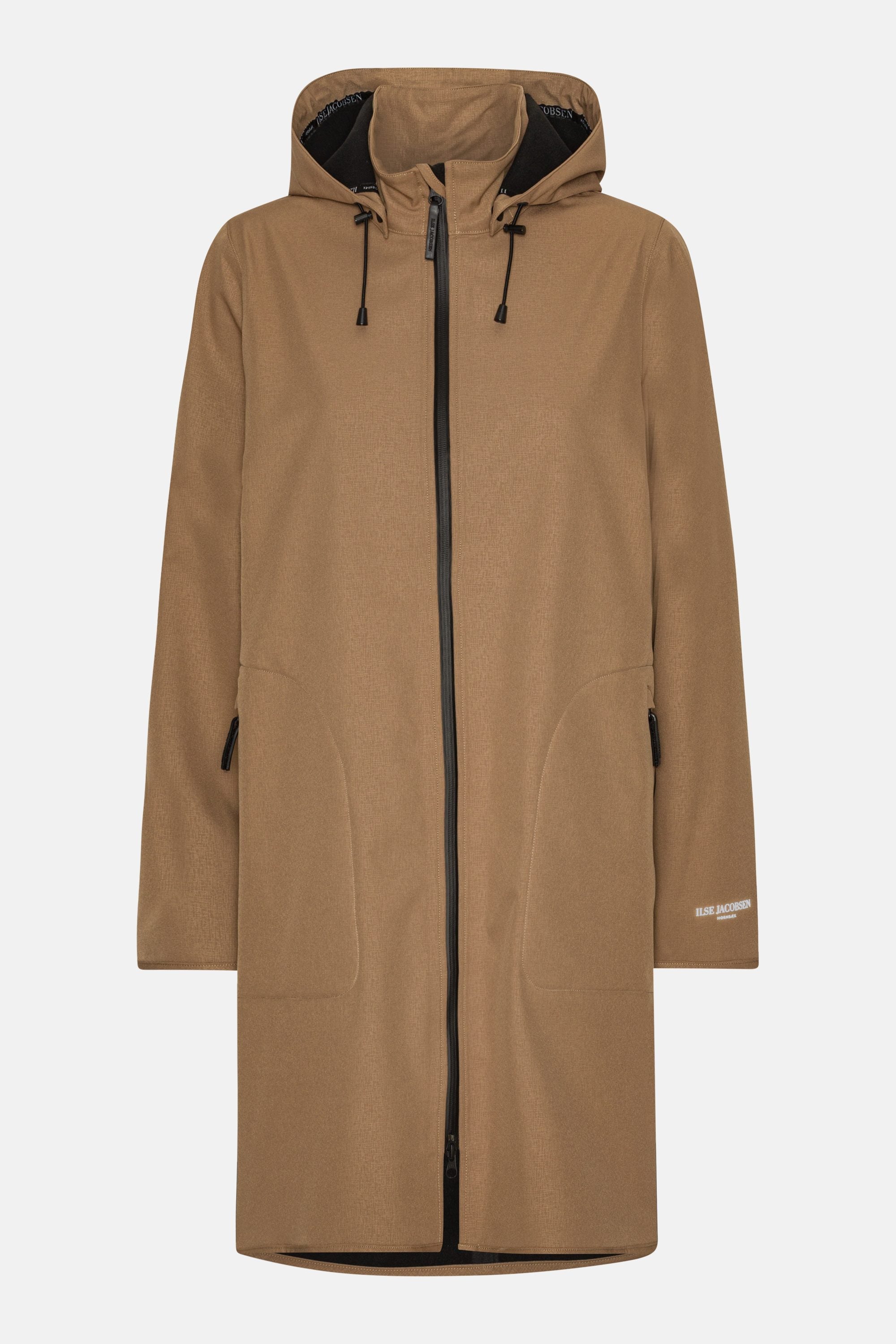 Softshell Regnjakke A-form - Mocca