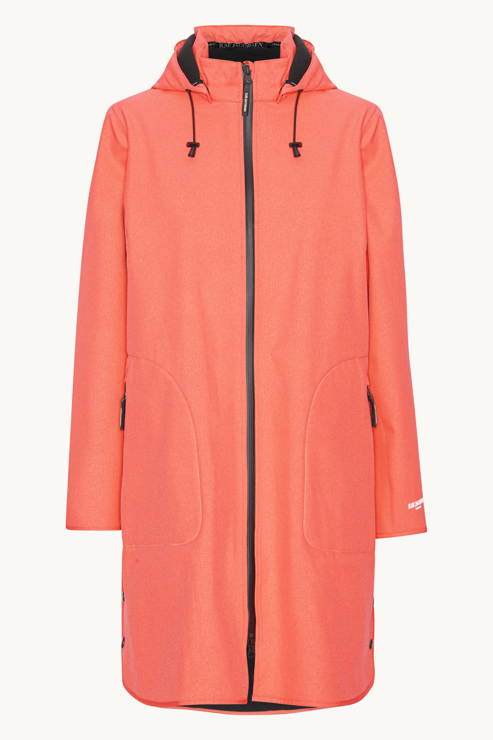 Softshell Regnjakke A-form - Spiced Coral