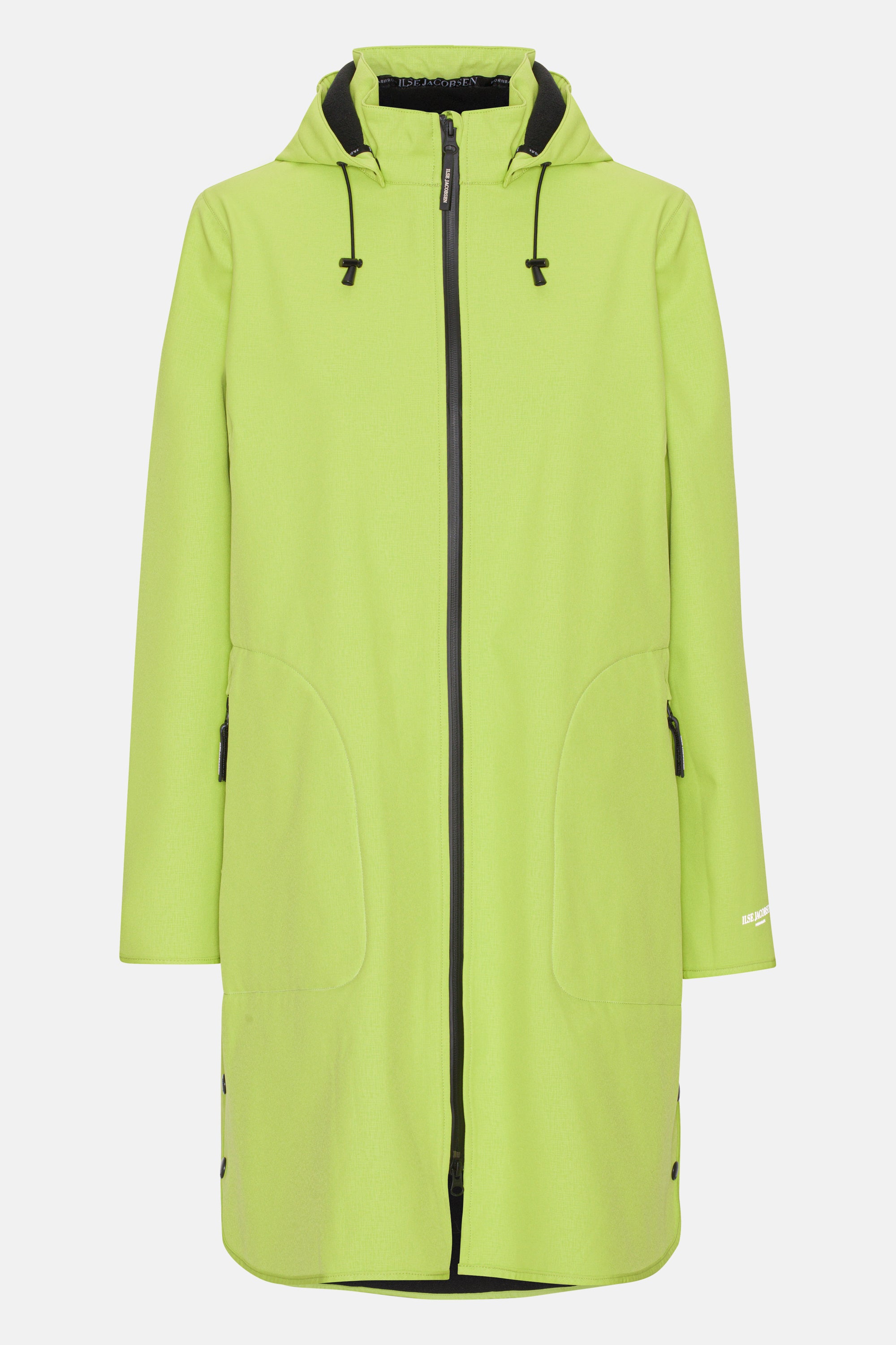 Softshell Regnjakke A-form - Lime Green