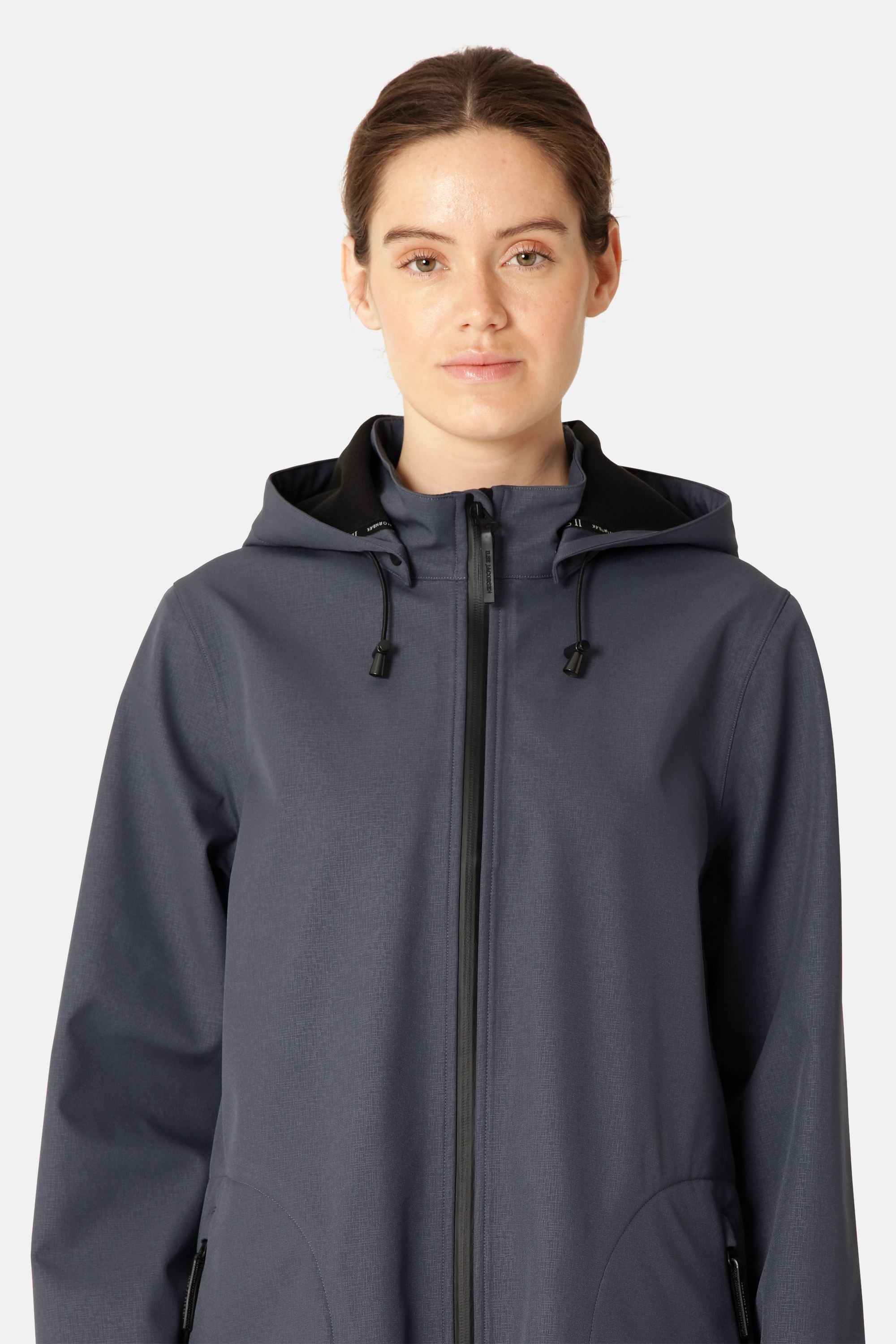 Softshell Regnjakke A-form - Ombre Blue
