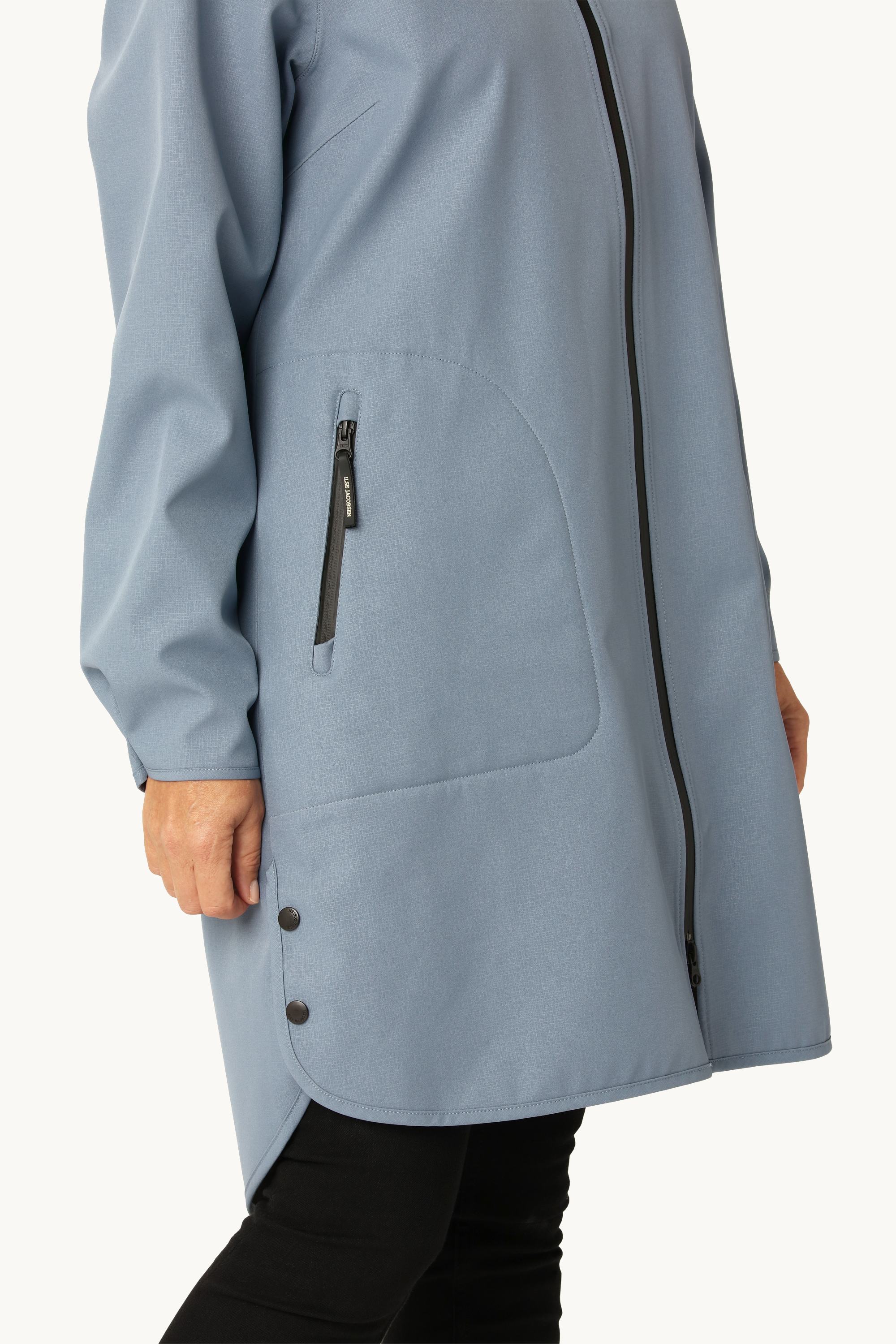 Softshell Regnjakke A-form - Grey Blue