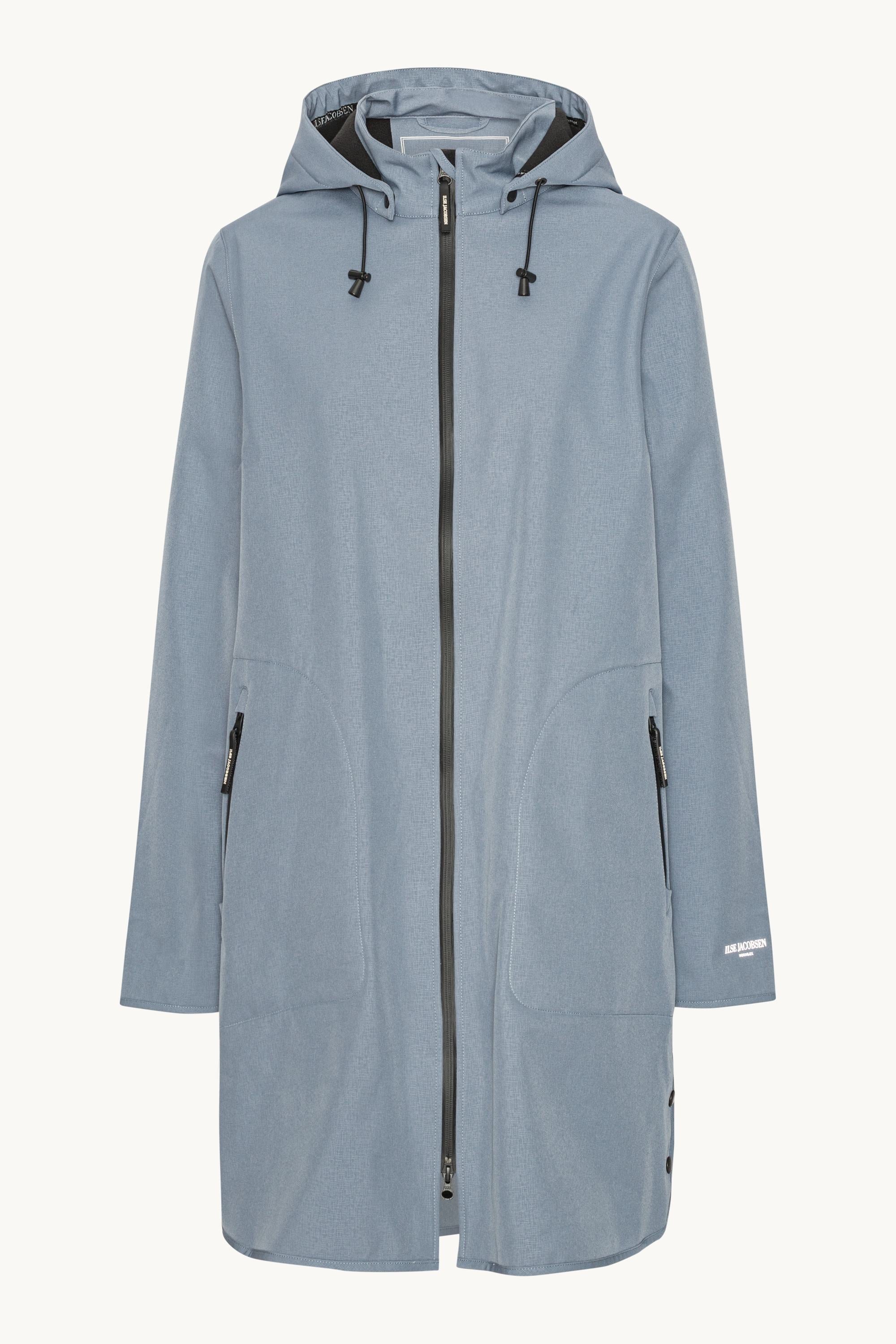 Softshell Regnjakke A-form - Grey Blue
