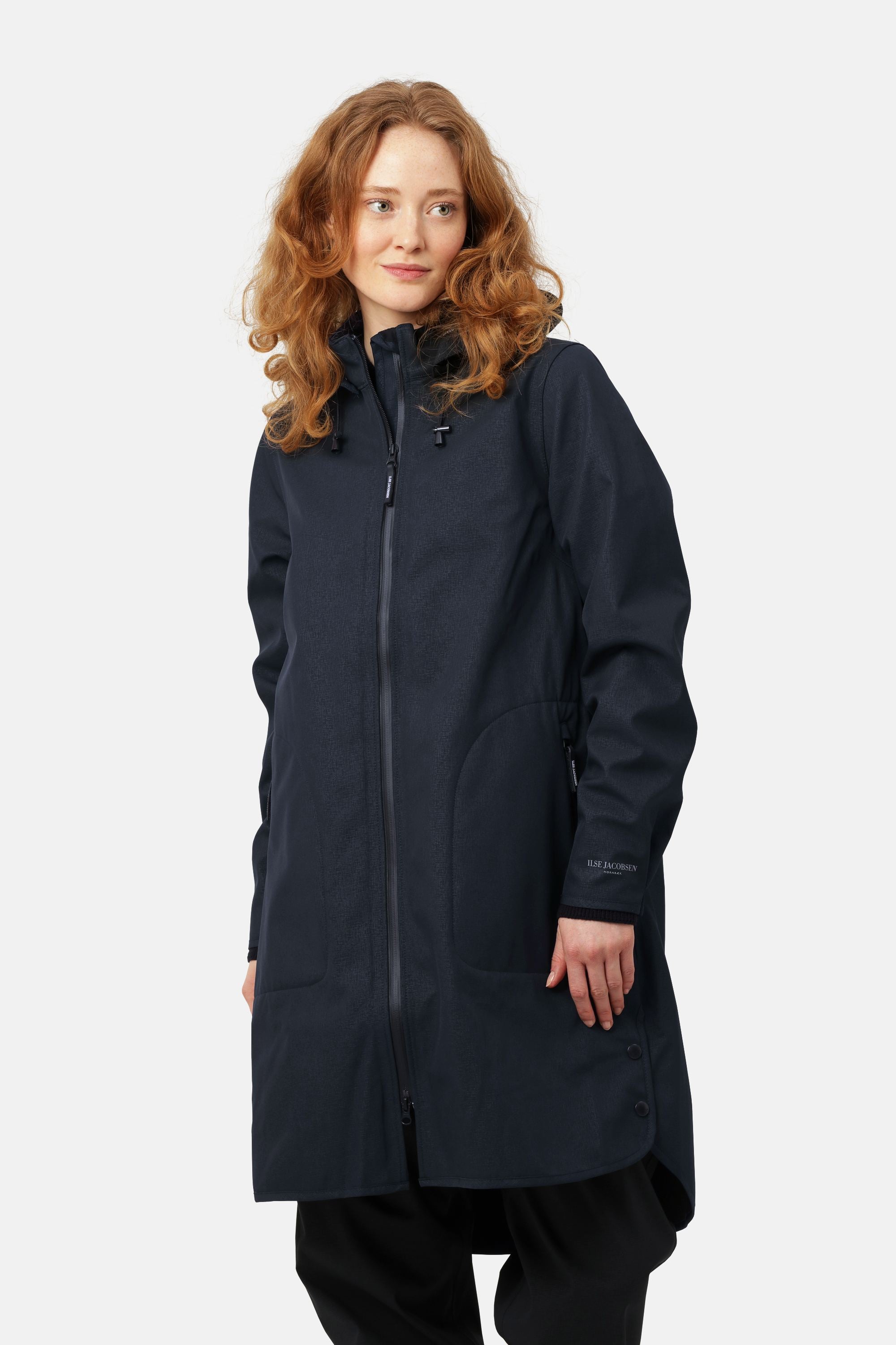 Softshell Regnjakke A-form - Dark Indigo