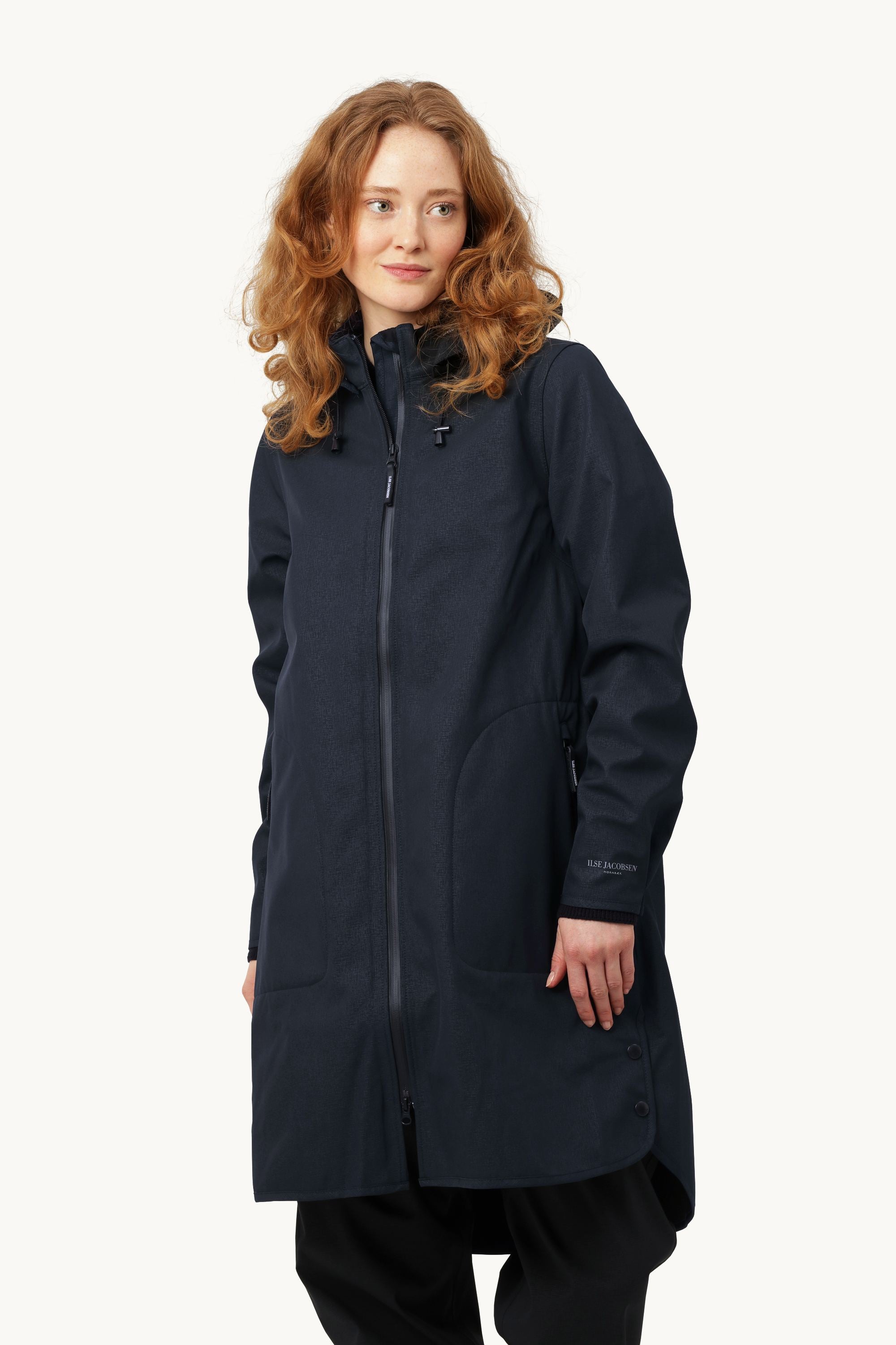 Softshell Regnjakke A-form - Dark Indigo