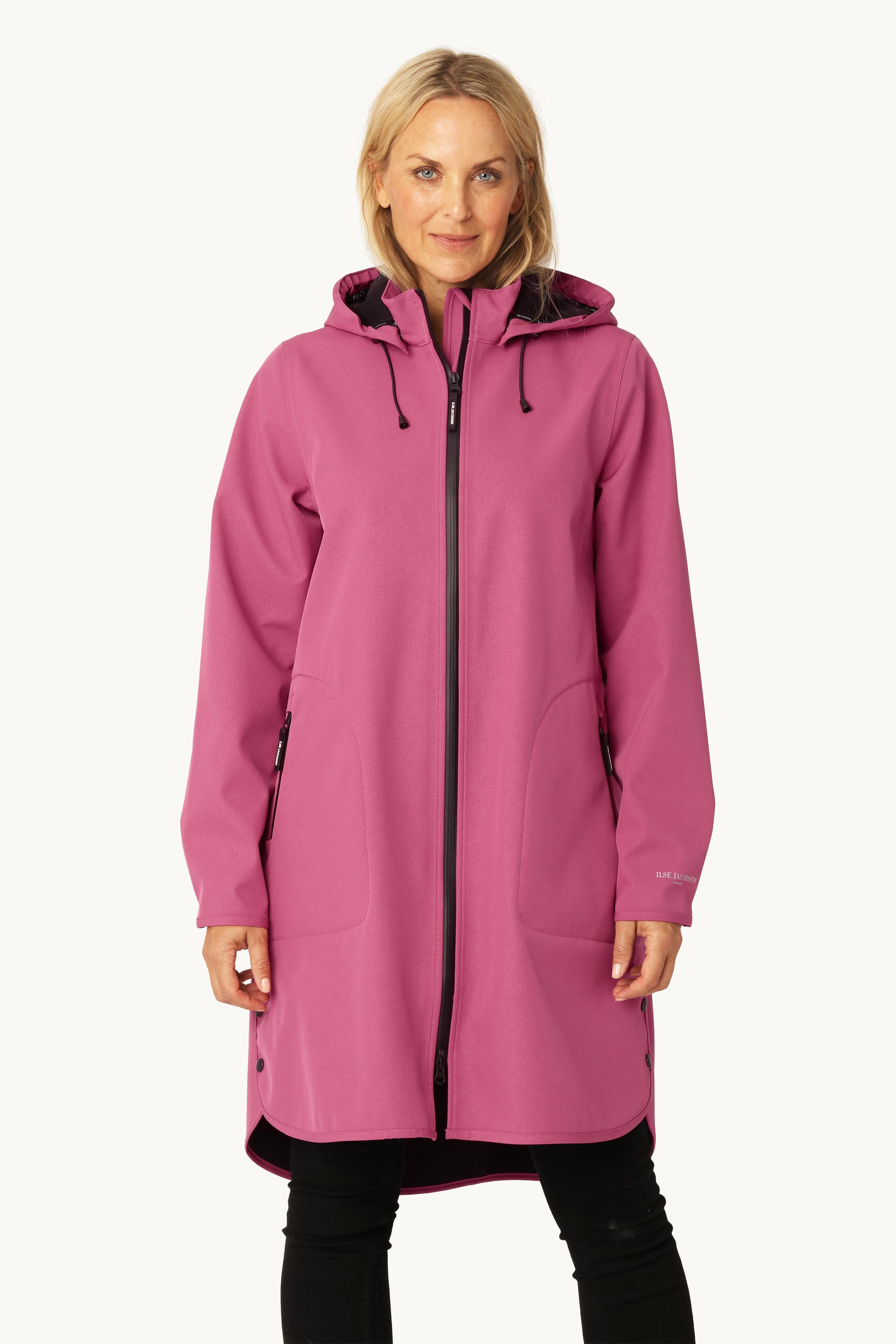 Softshell Regnjakke A-form - Magenta Haze