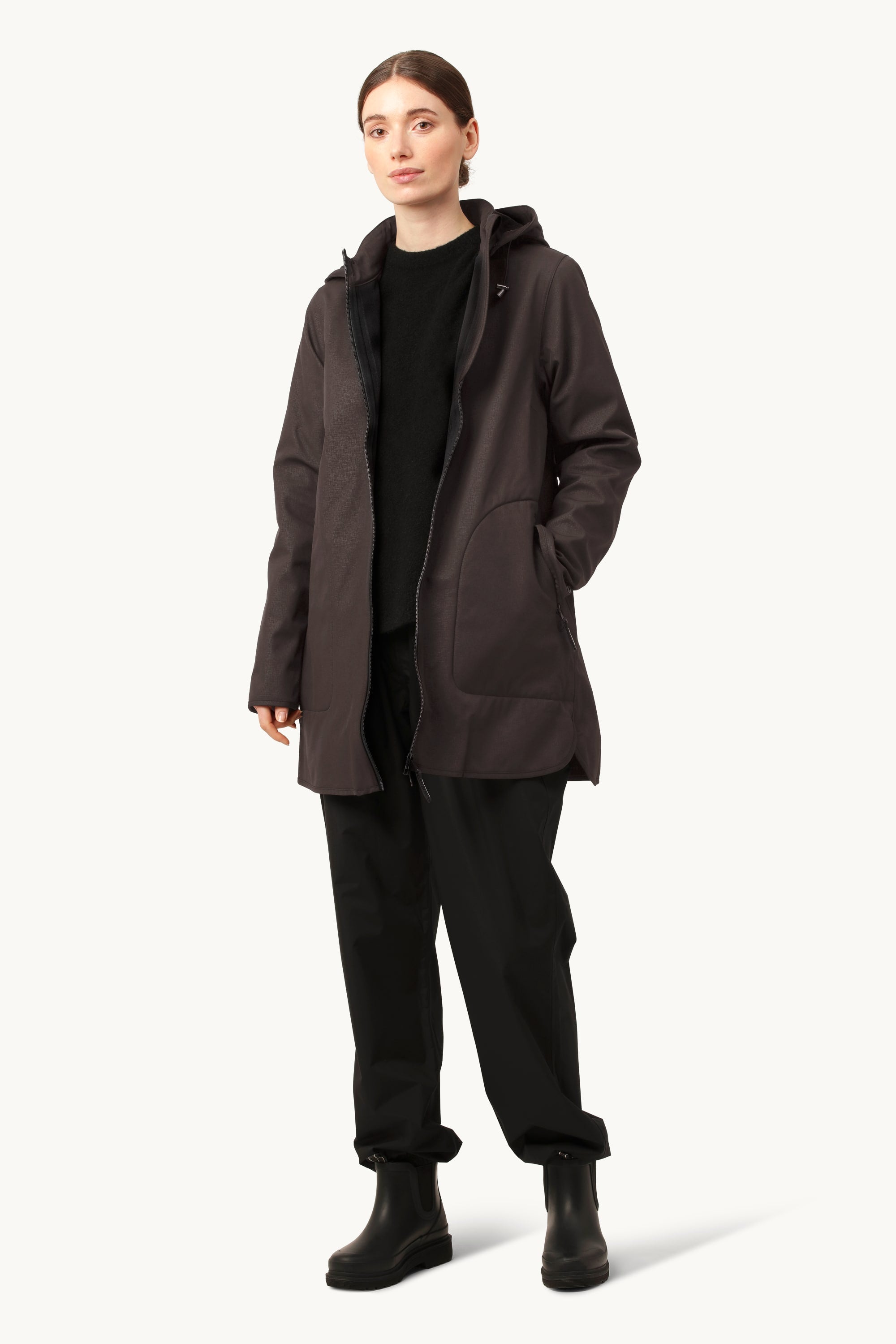 Softshell Regnjakke A-form - Black