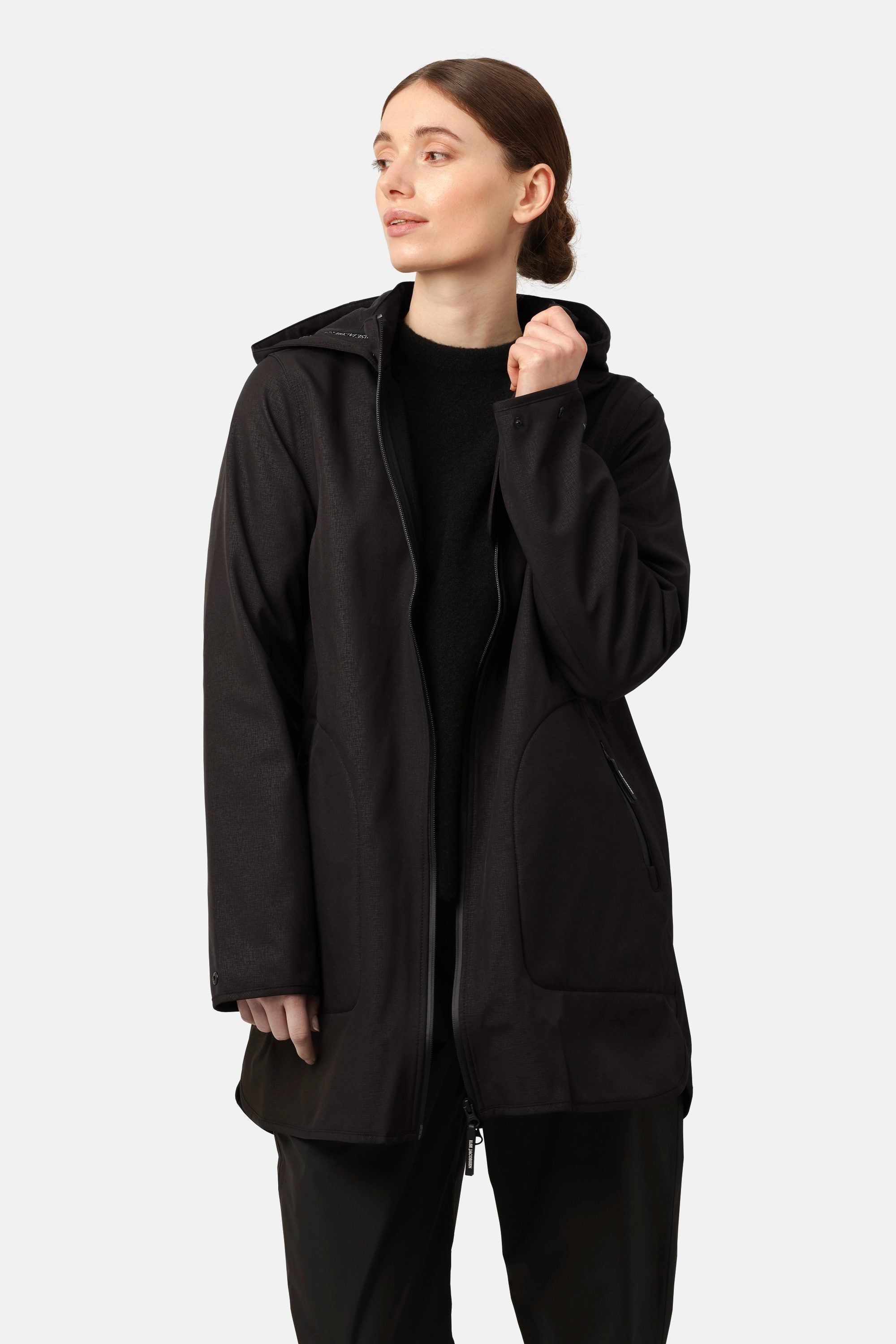 Softshell Regnjakke A-form - Black