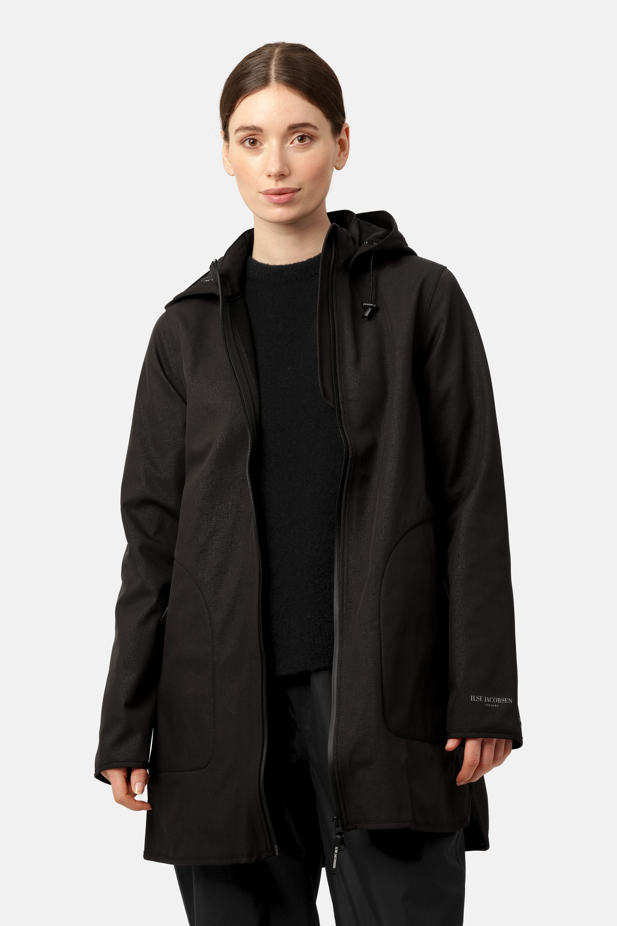 Softshell Regnjakke A-form - Black
