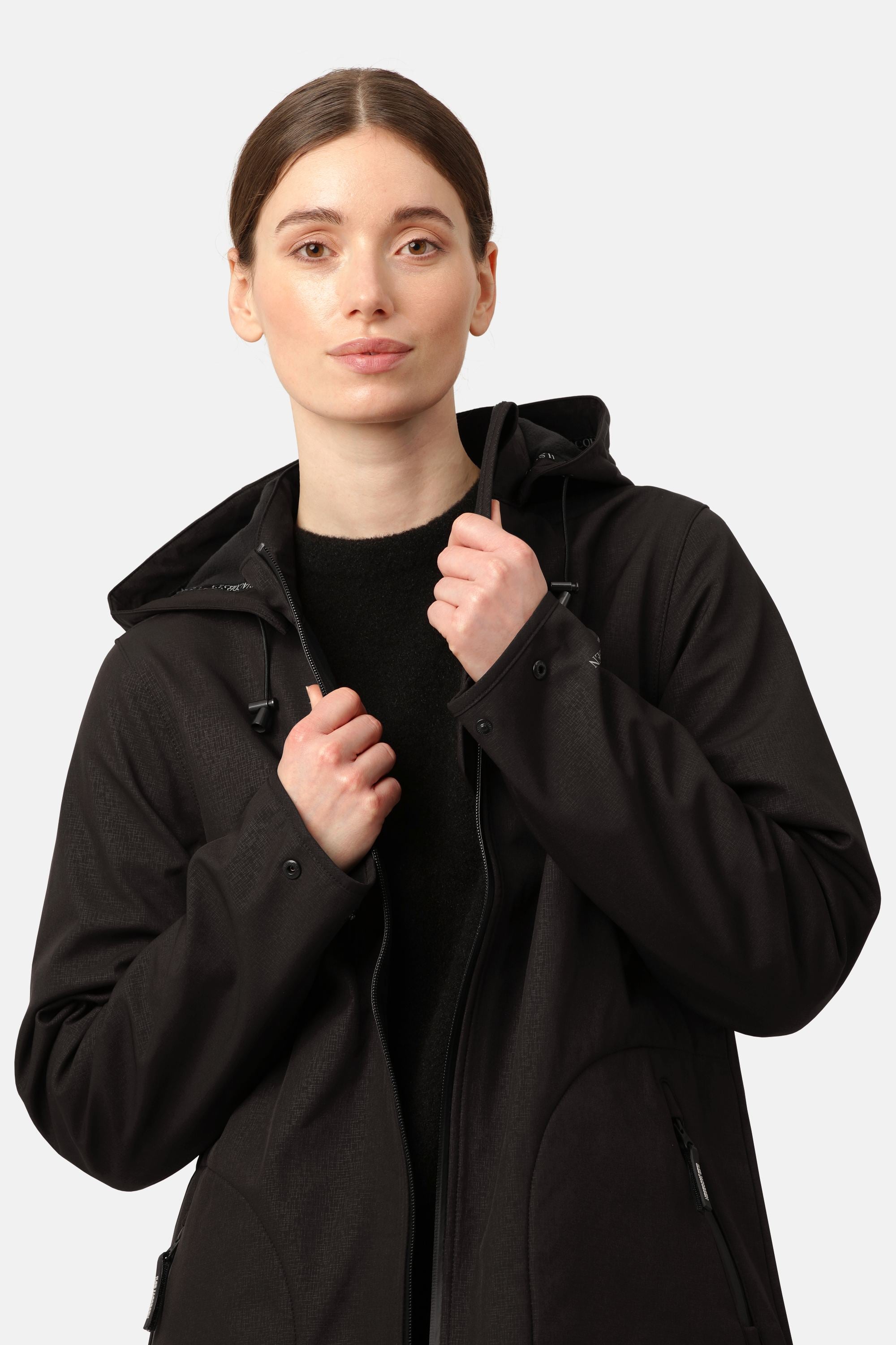 Softshell Regnjakke A-form - Black