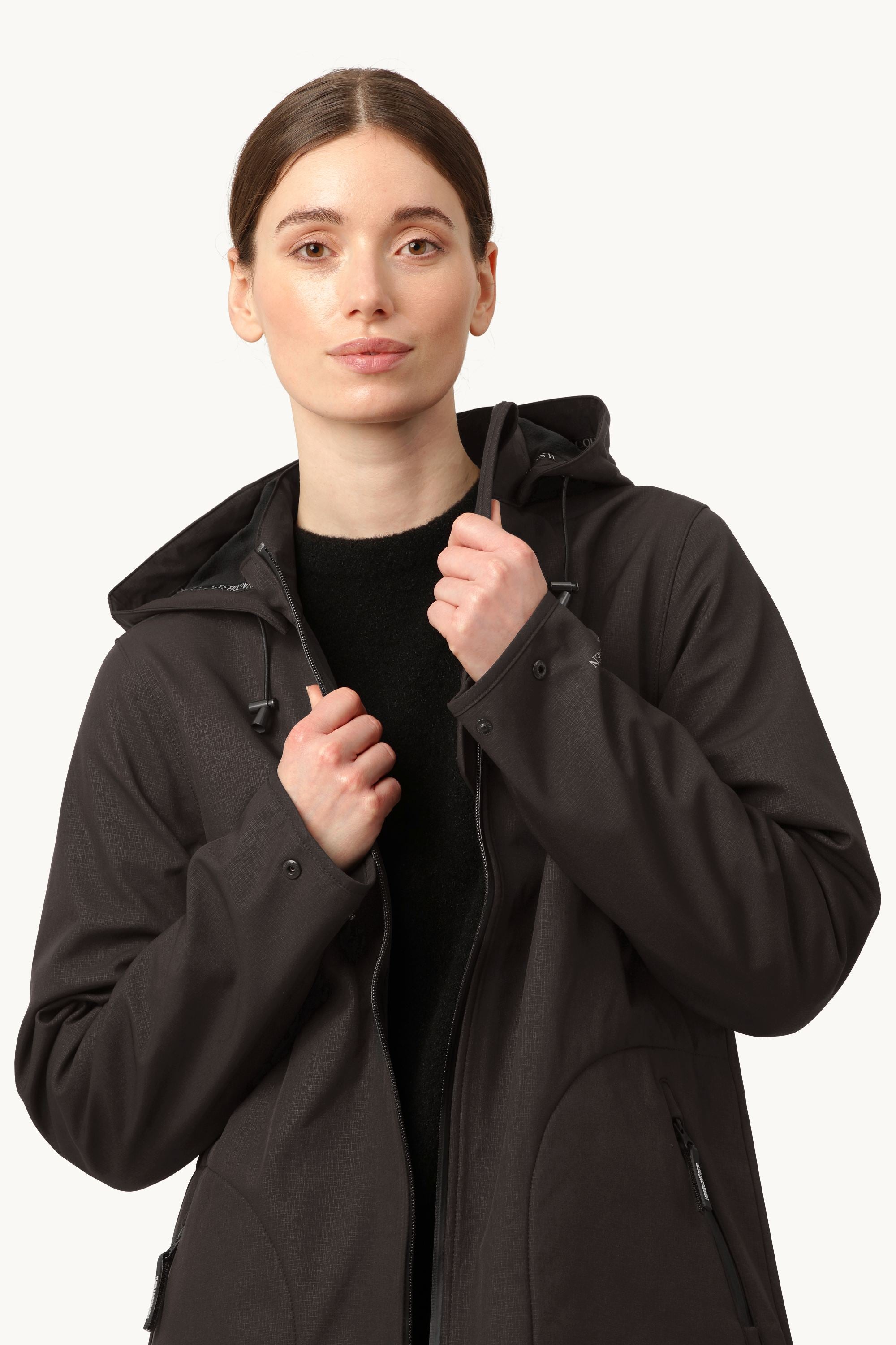 Softshell Regnjakke A-form - Black