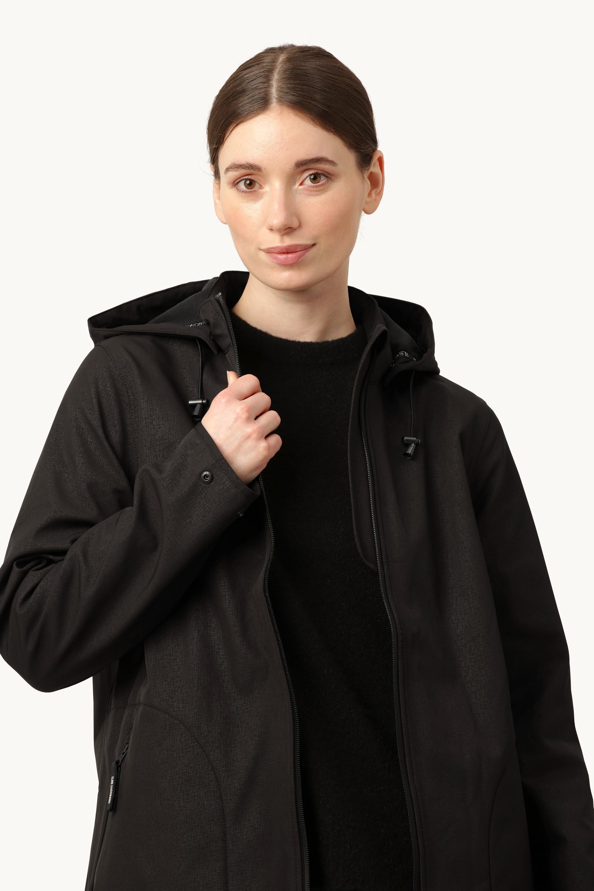 Softshell Regnjakke A-form - Black