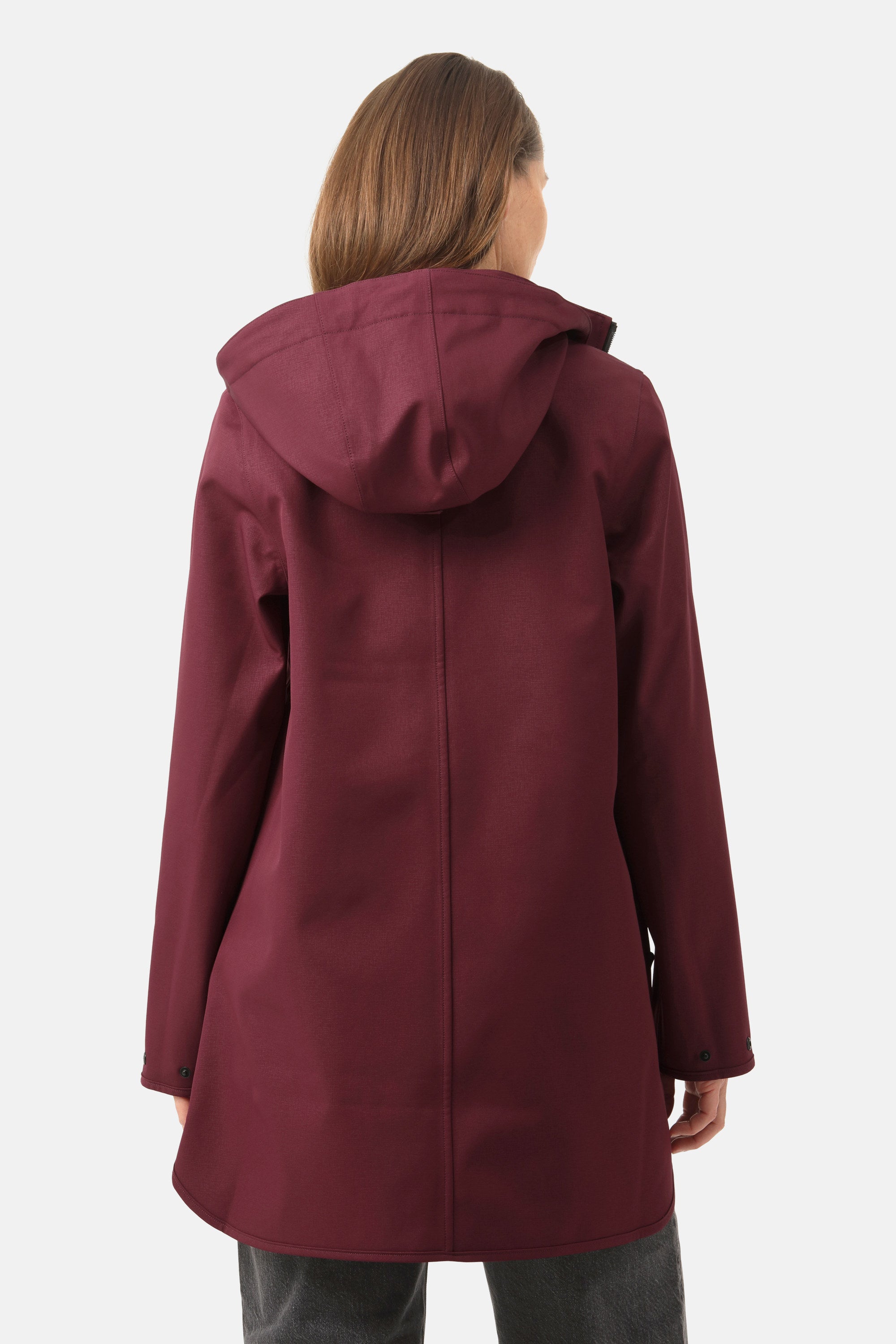 Softshell Regnjakke A-form - Maroon Banner