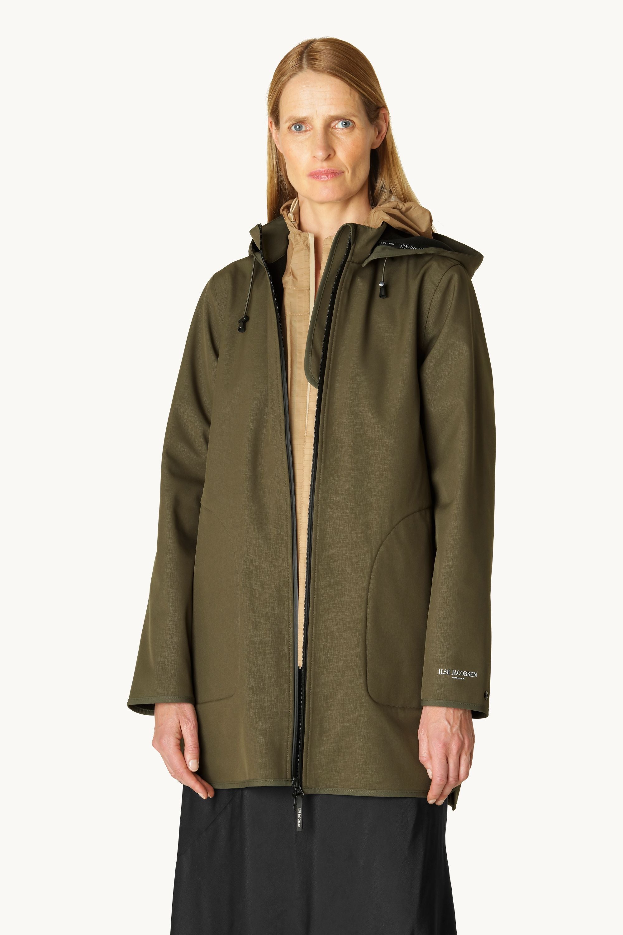 Softshell Regnjakke A-form - Army