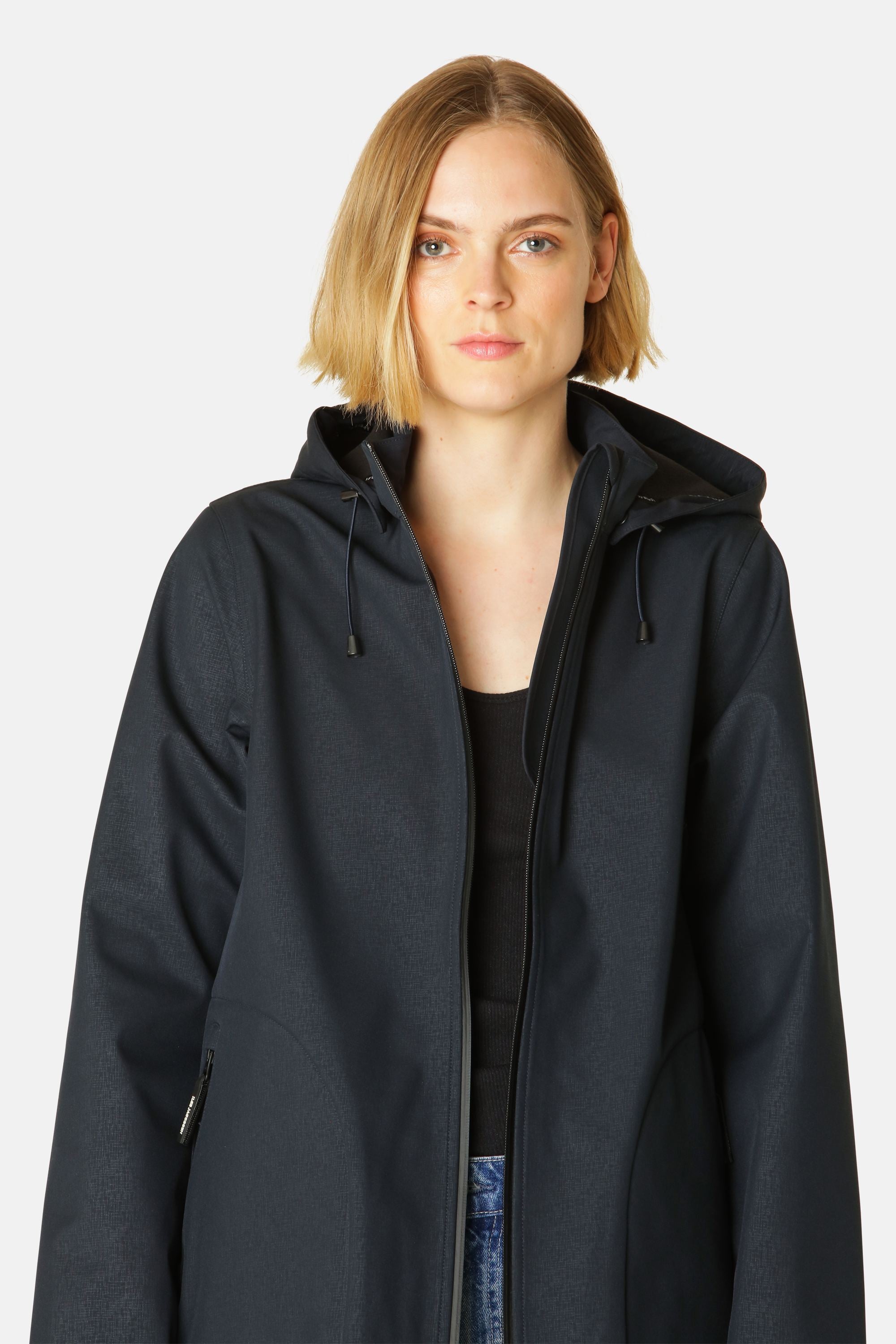 Softshell Regnjakke A-form - Dark Indigo