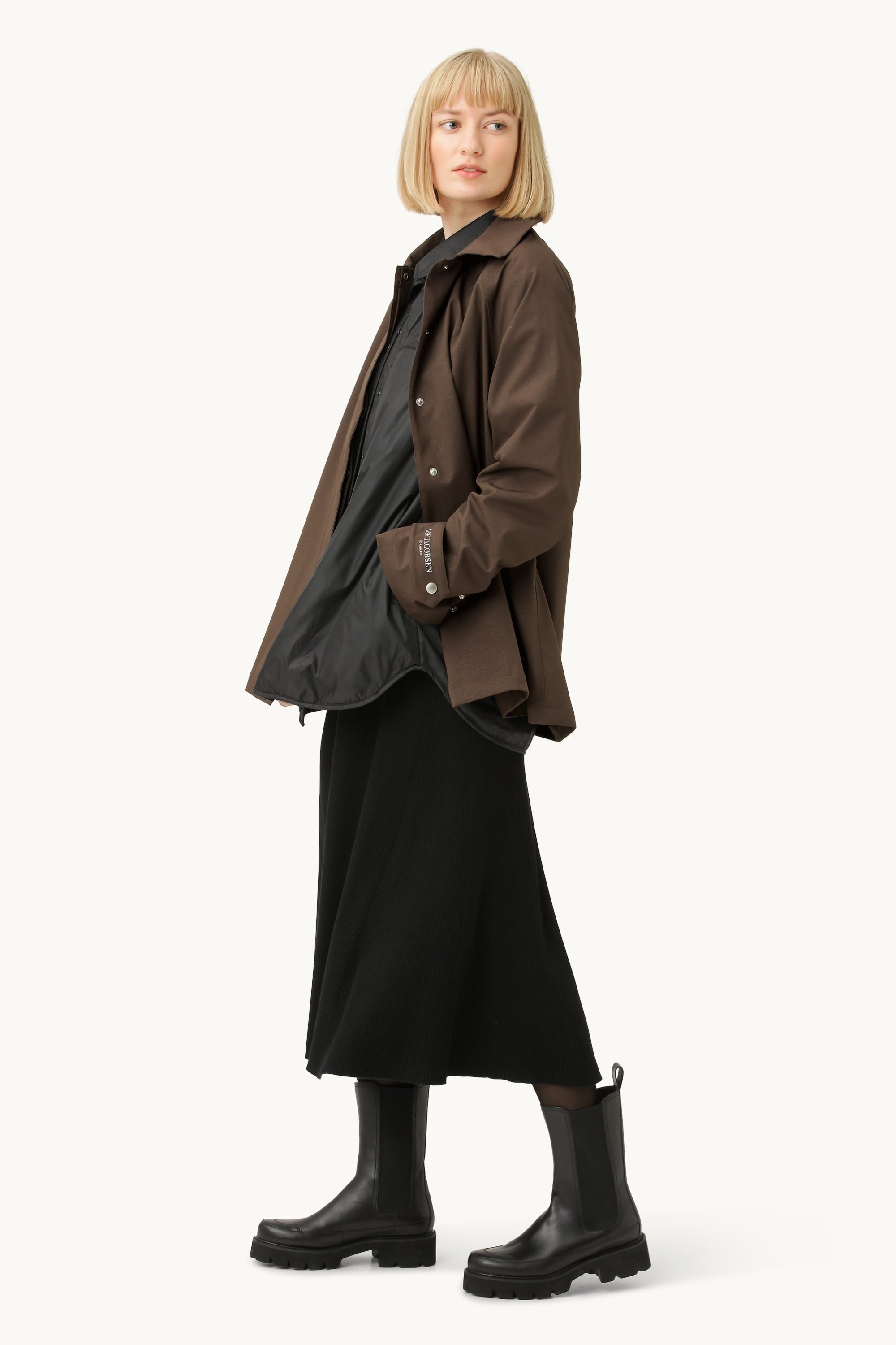 Rain Jacket - Chocolate Brown