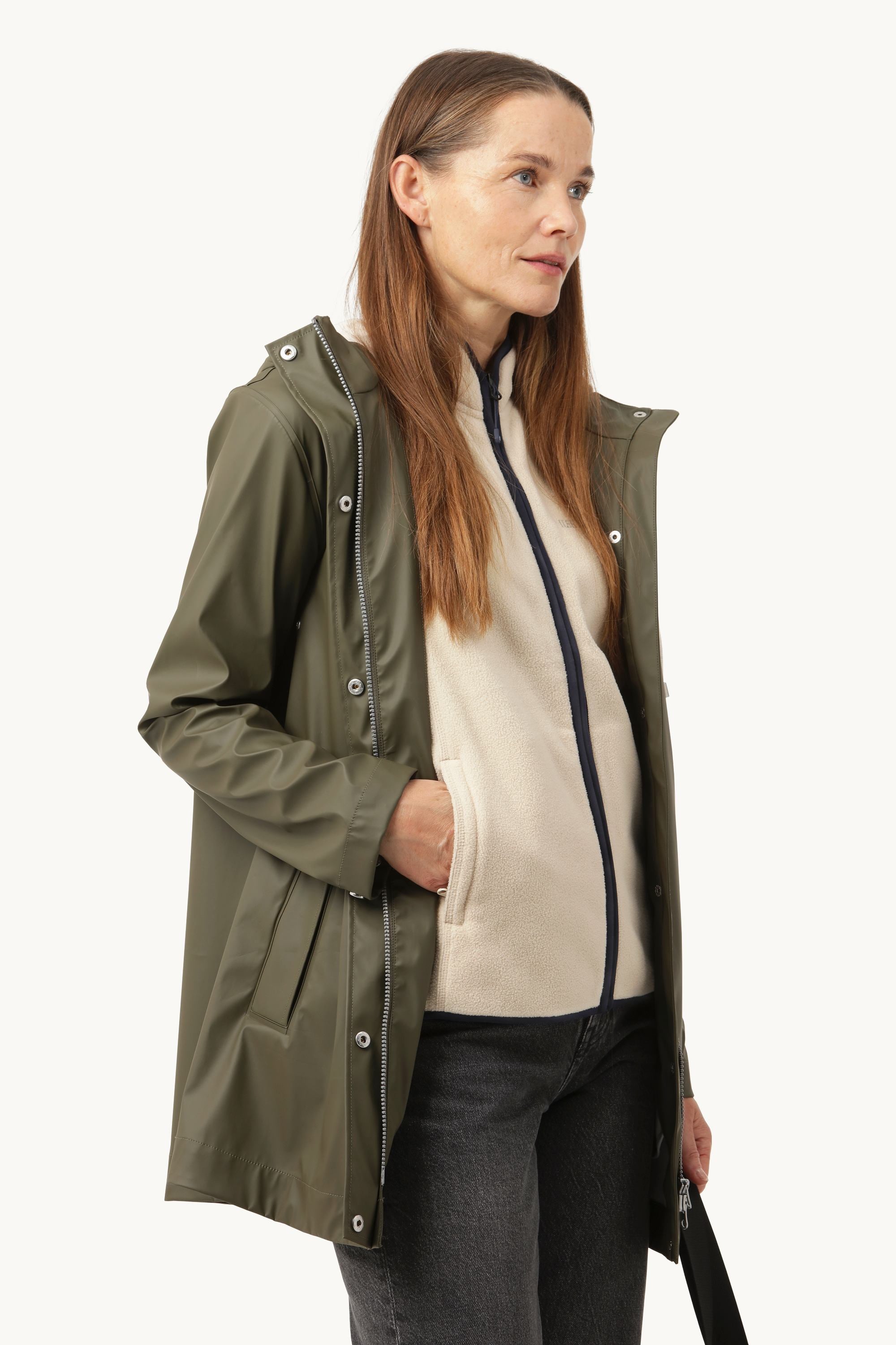 Let Regnfrakke - Army