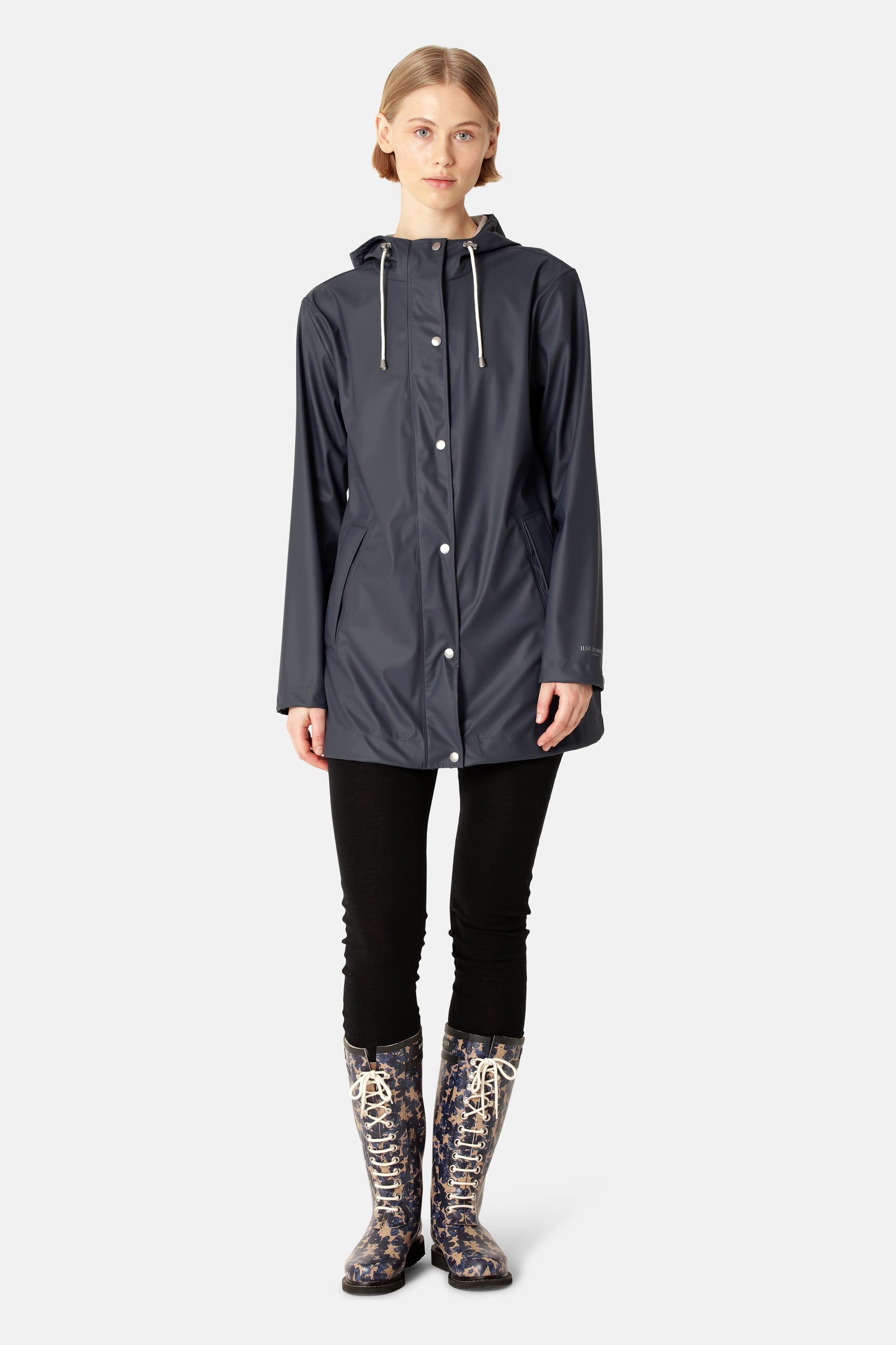 Let Regnfrakke - Ombre Blue