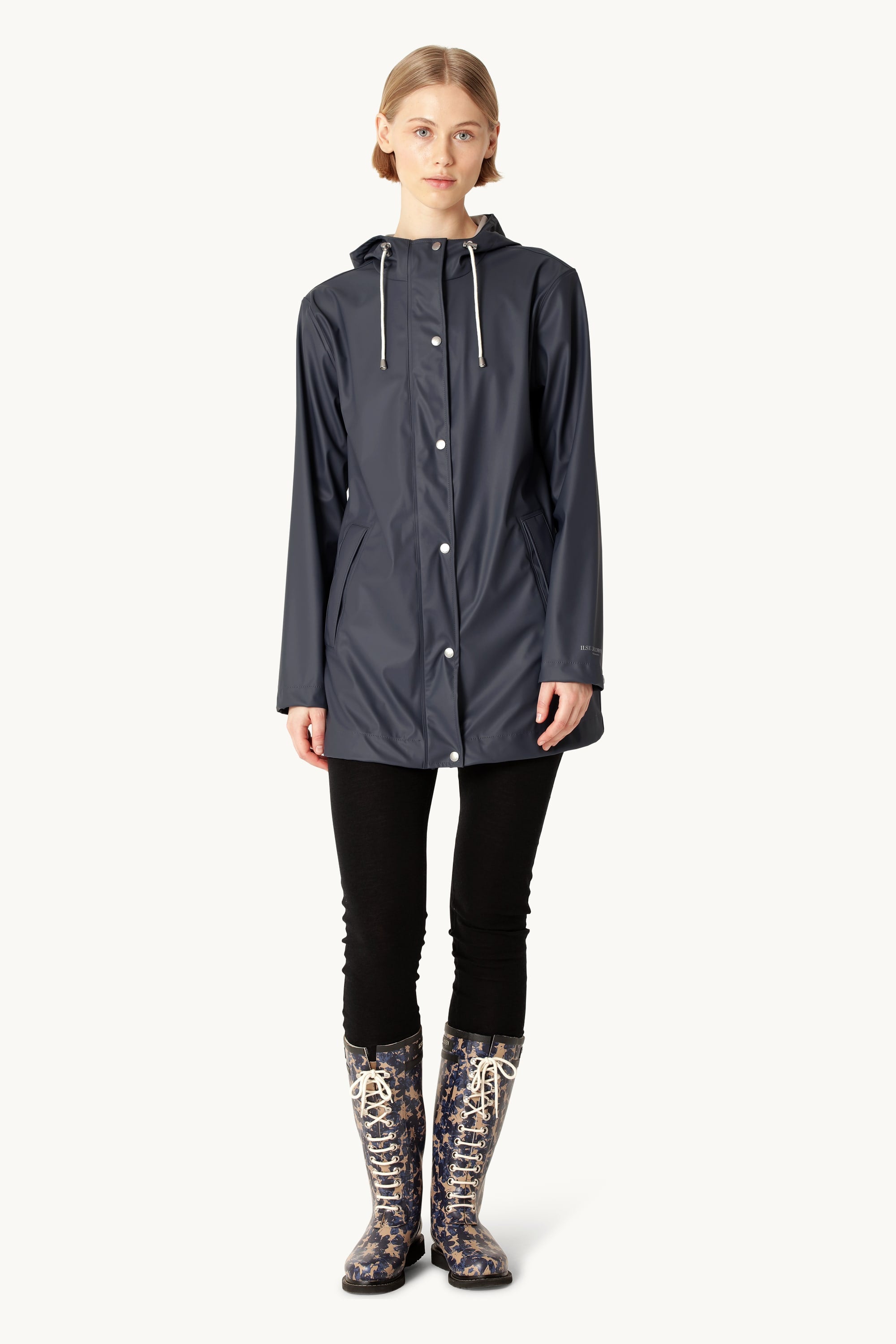 Let Regnfrakke - Ombre Blue