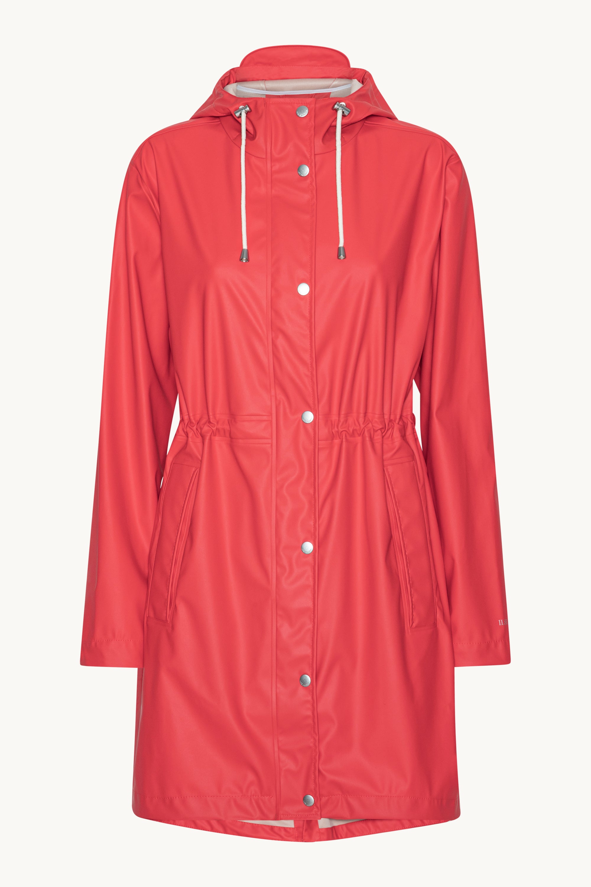 Long Parka Rain Jacket - Baked Apple