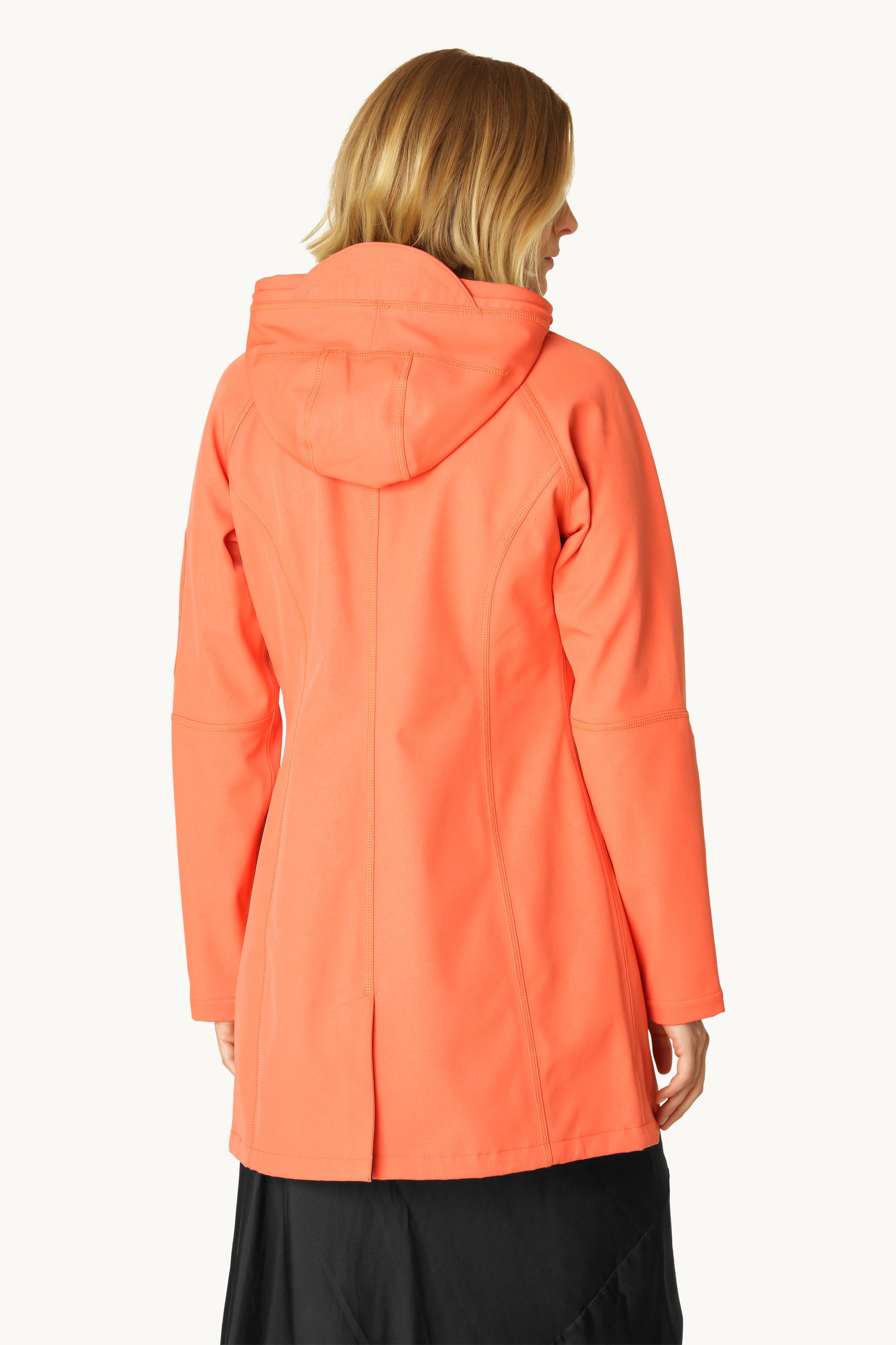 Softshell Regnjakke - Hot Orange