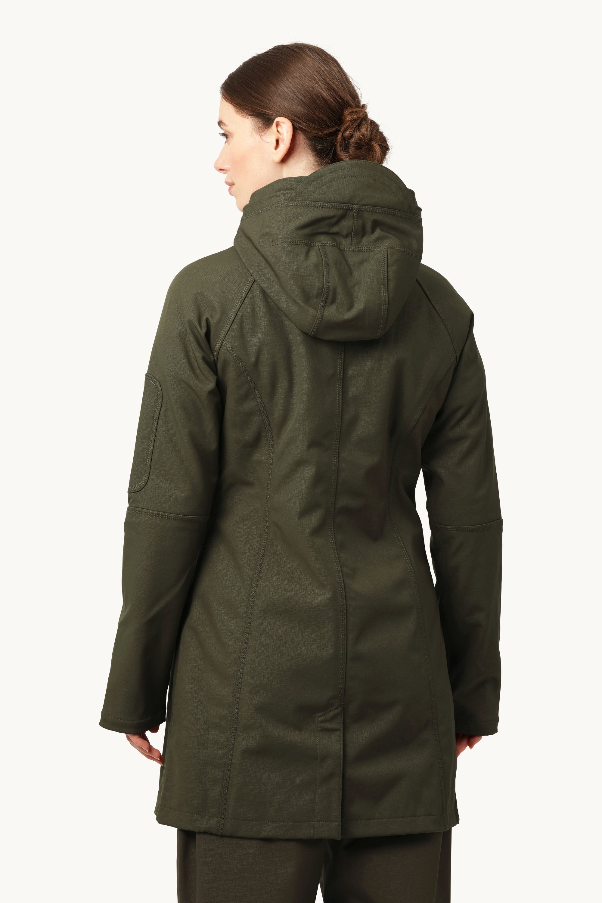 Softshell Regnjakke - Army