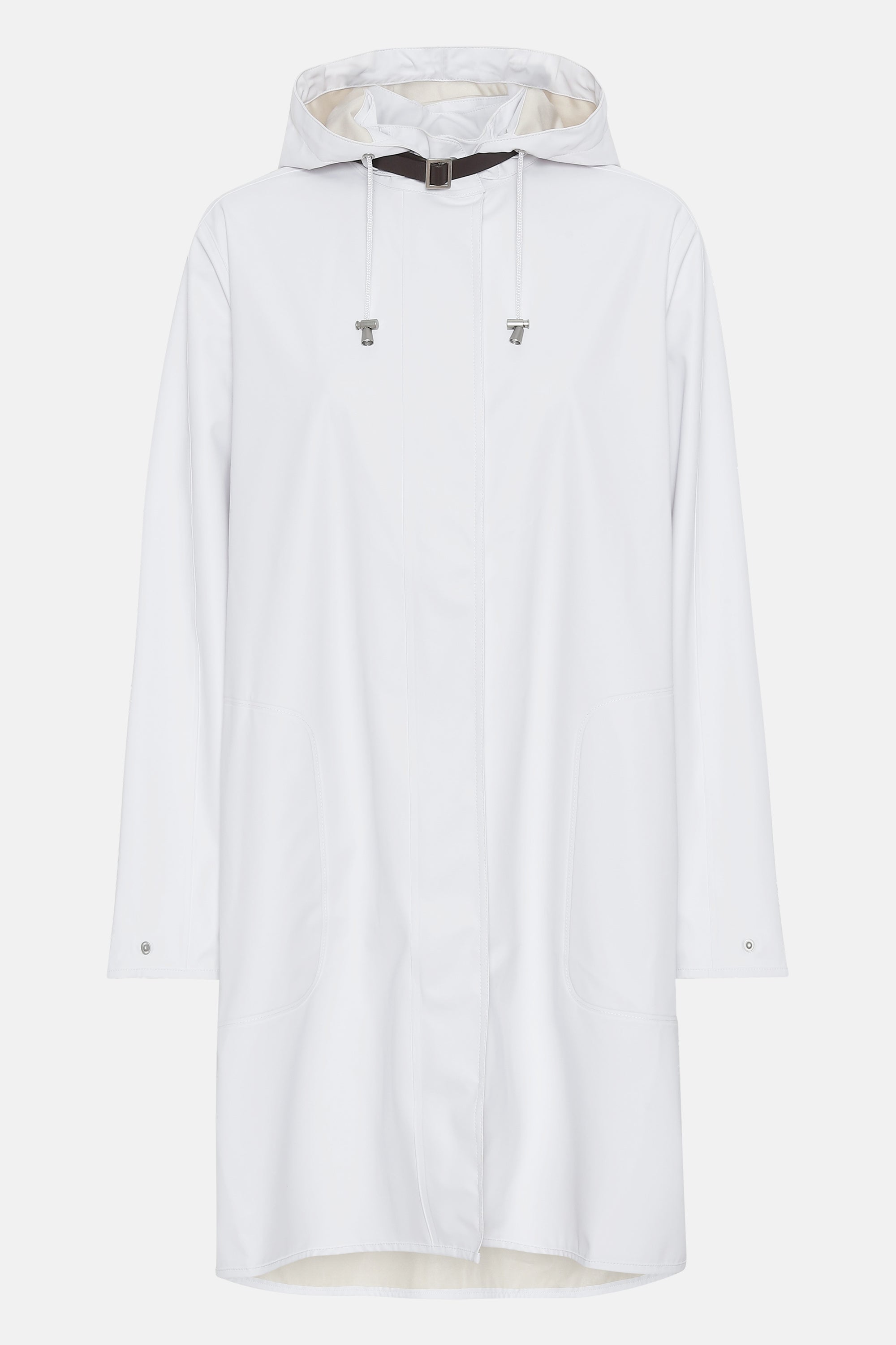 Let Regnfrakke - White