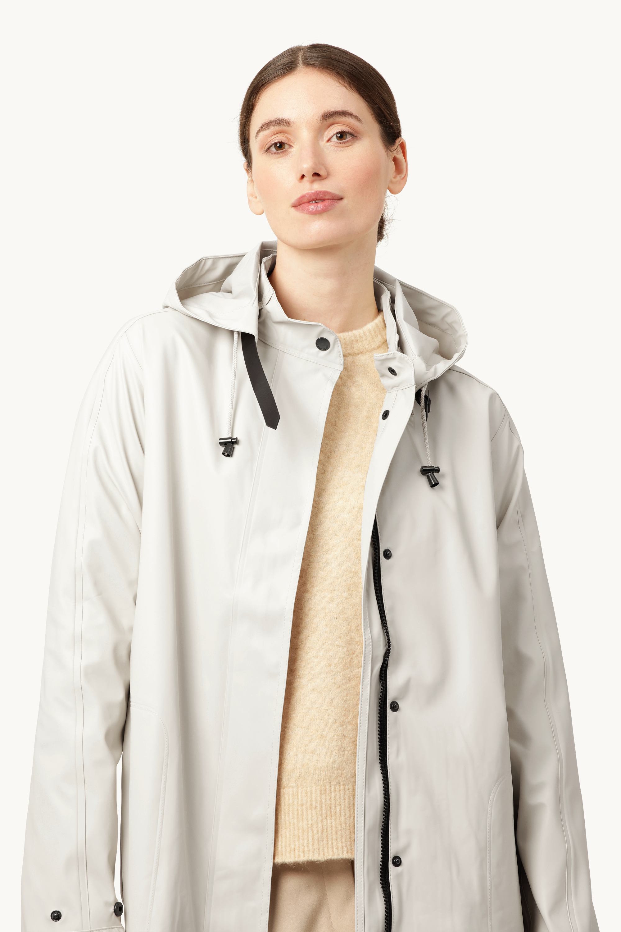 Let Regnfrakke - Milk Creme