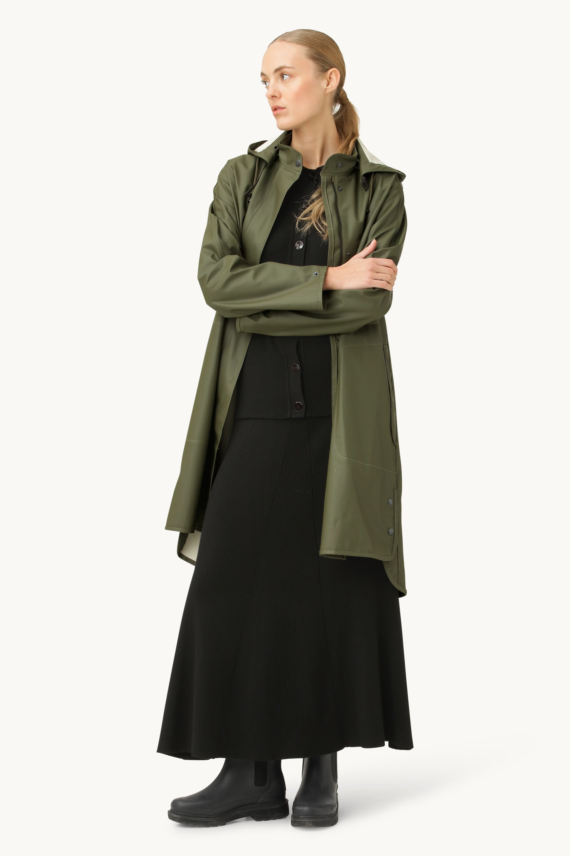 Let Regnfrakke - Army