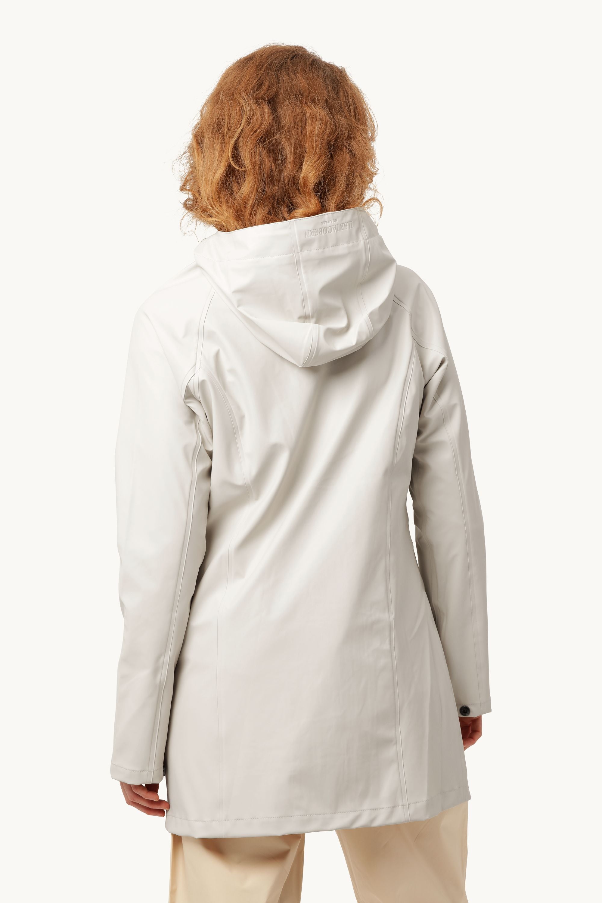 Short Raincoat - Milk Creme