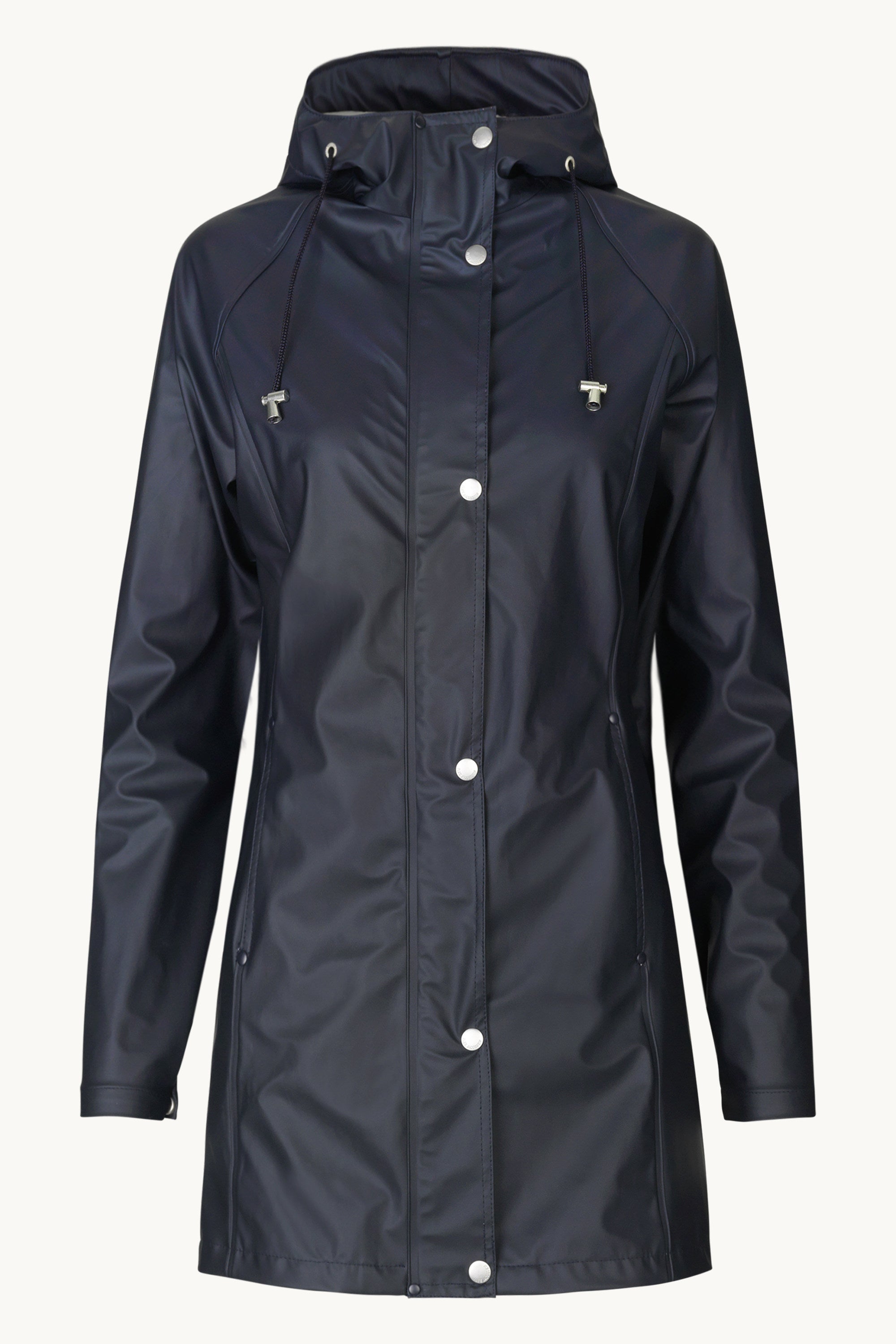 Short Raincoat - Dark Indigo