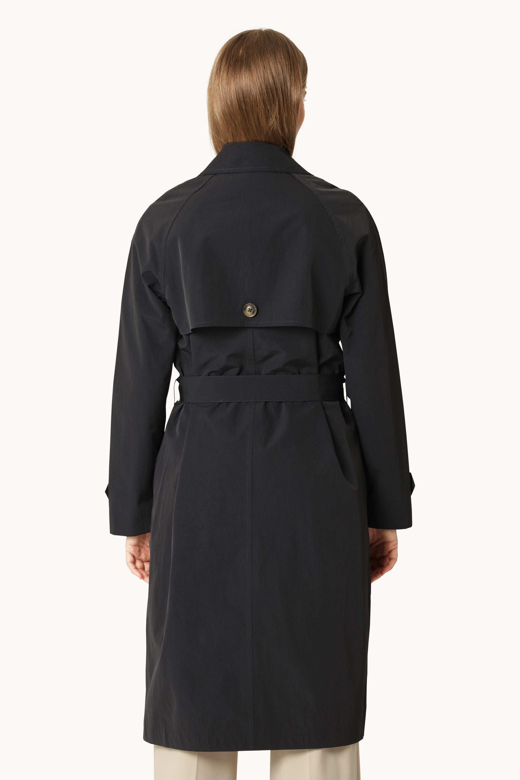 Teknisk Regnfrakke Trench - Dark Indigo